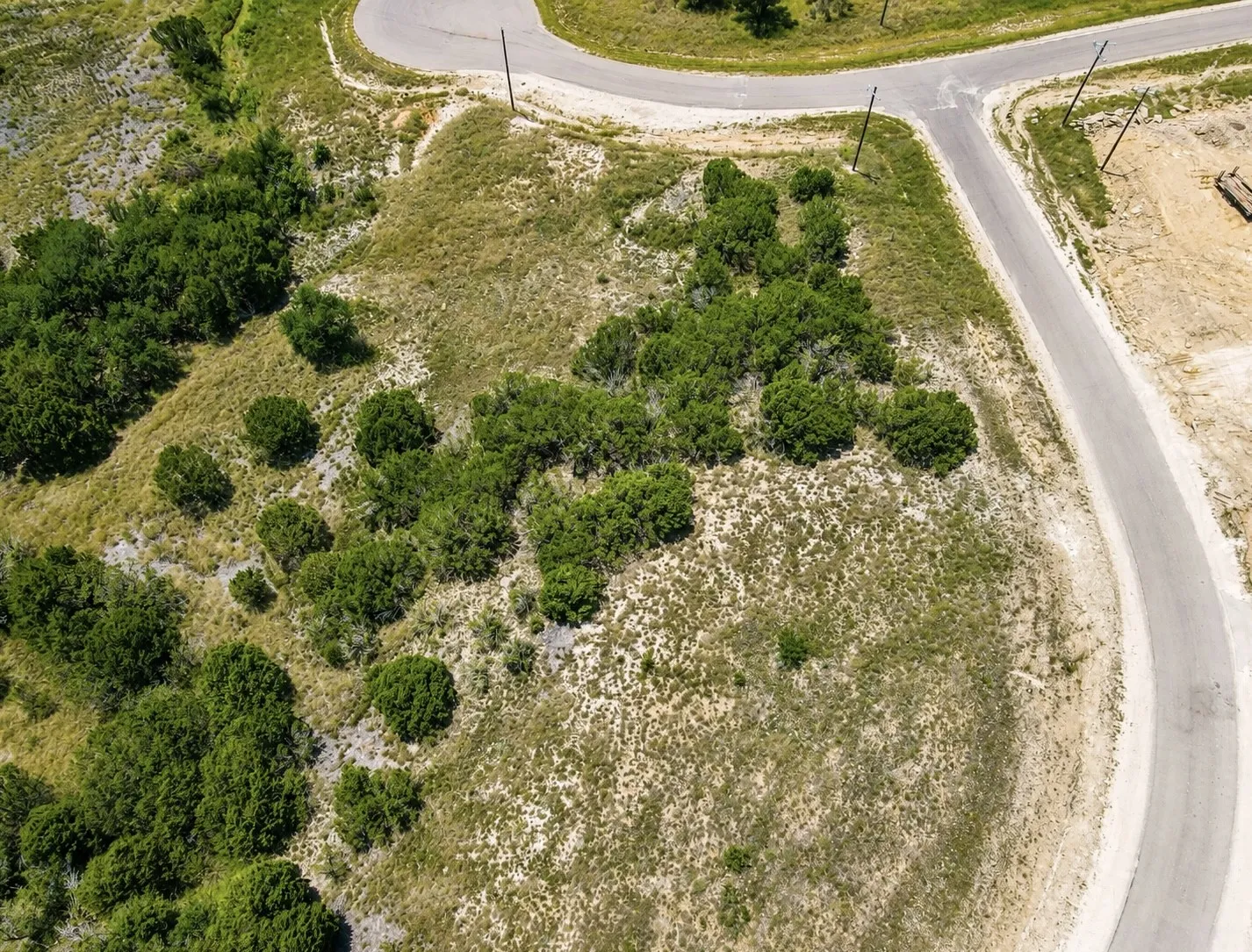 Expansive parcel featuring a mix of mature trees and open ground