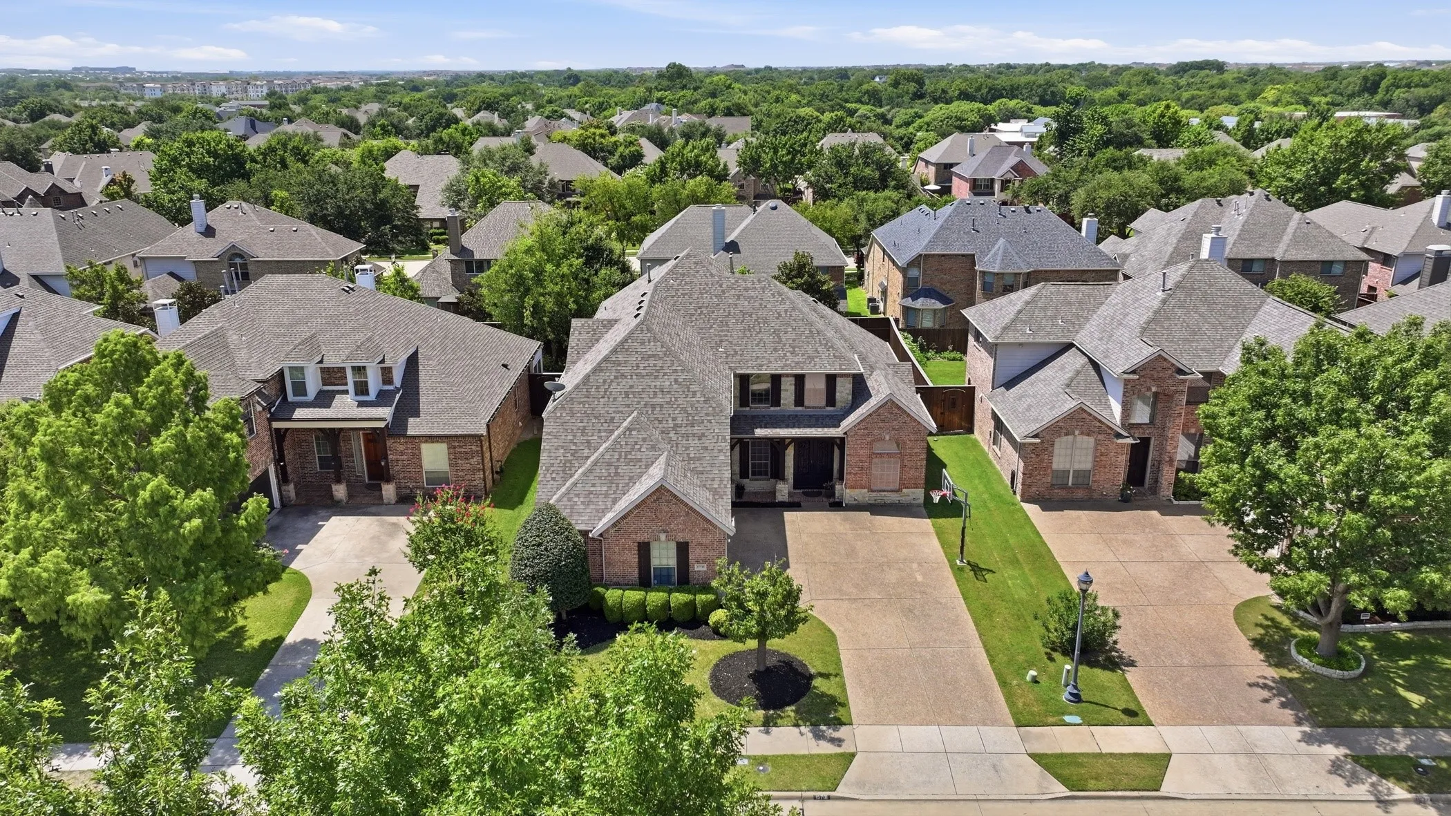 Front Aerial View