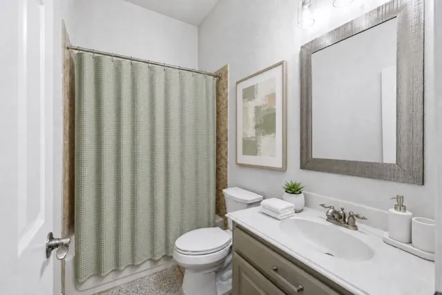 Downstairs bathroom (staged)