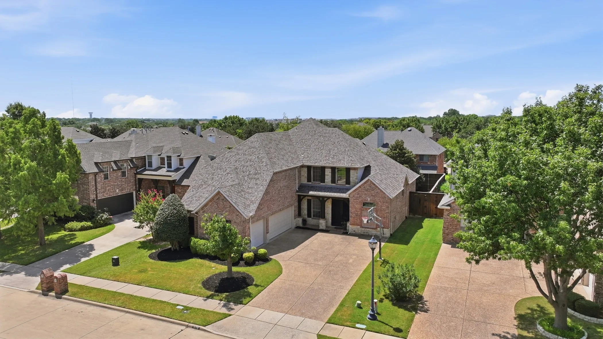Front Aerial View