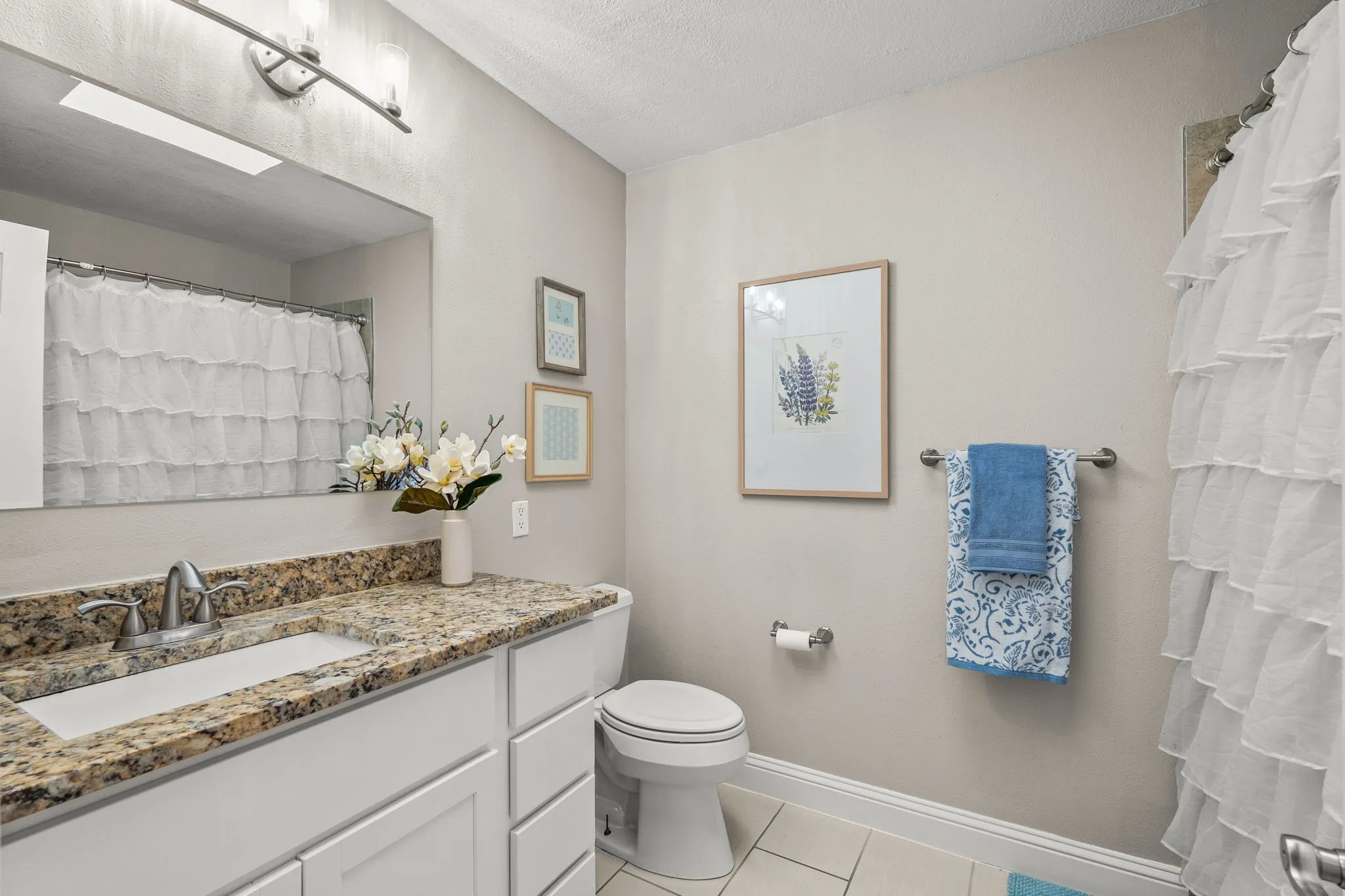 Secondary bathroom