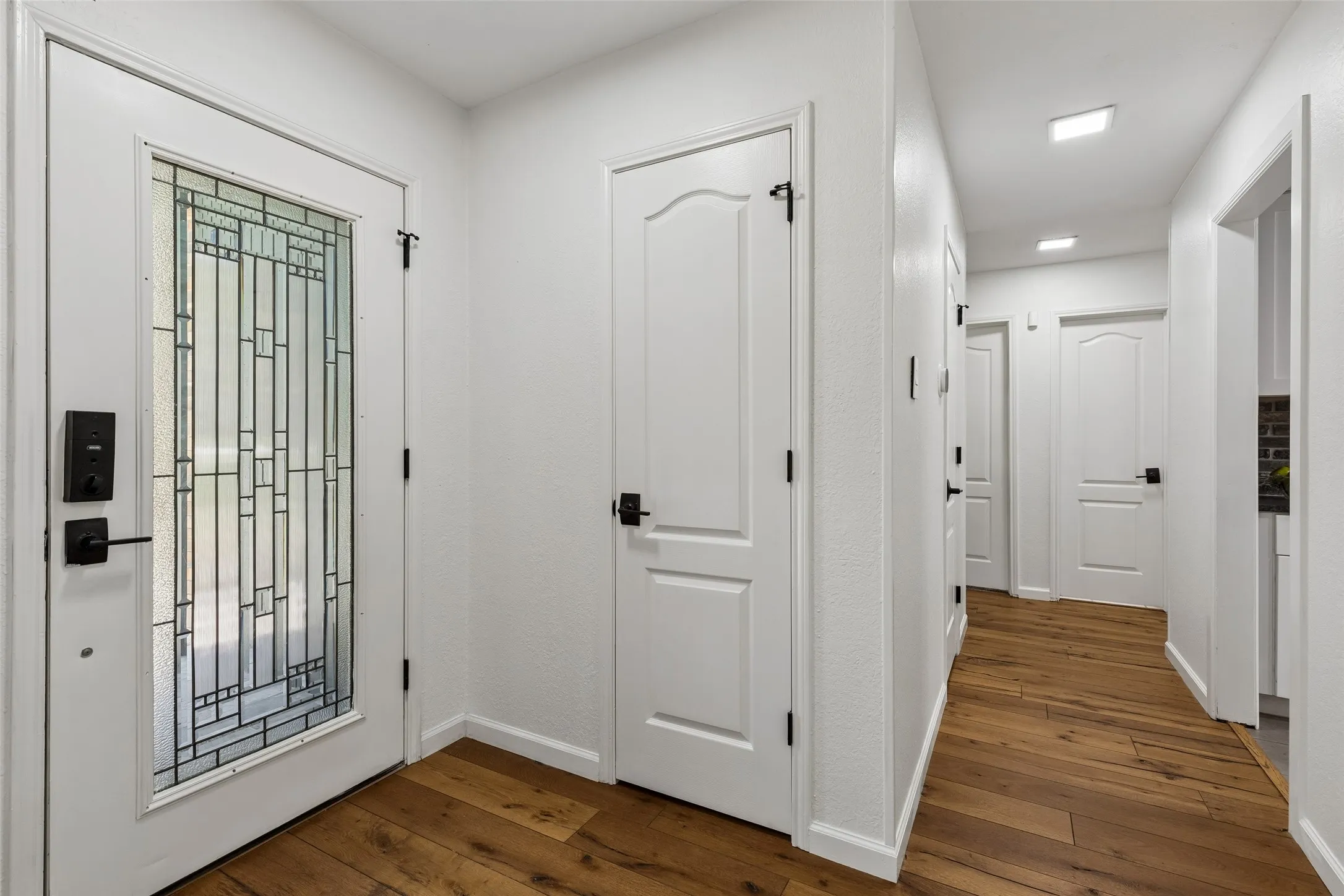 Nice coat closet. One of several closets