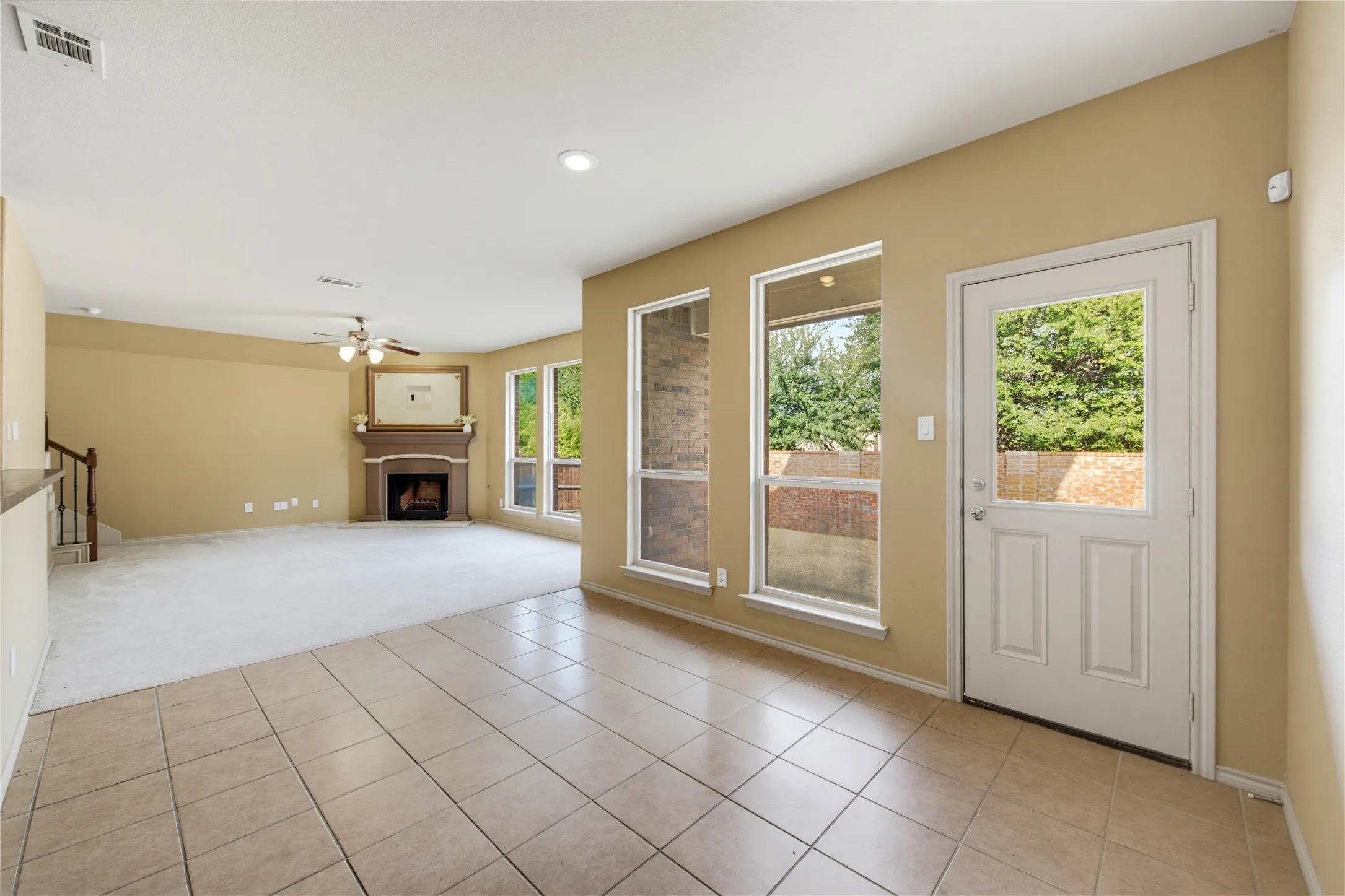 Second dining room leading to the extended patio!