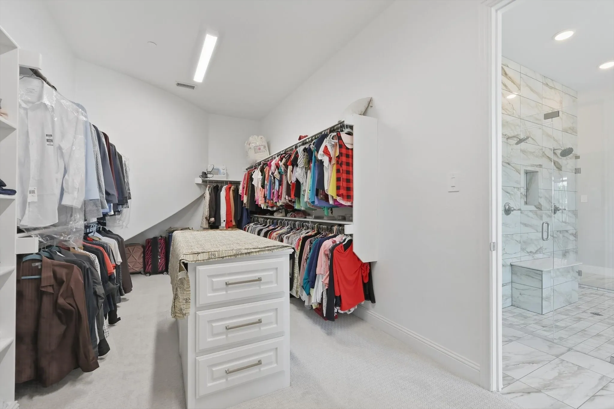 Master closet