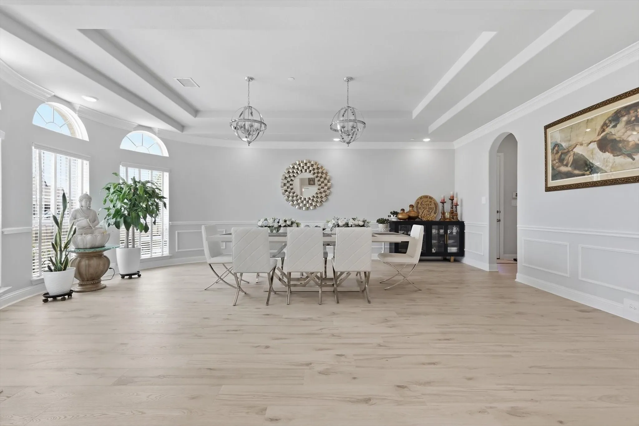 Formal Living & Dining area