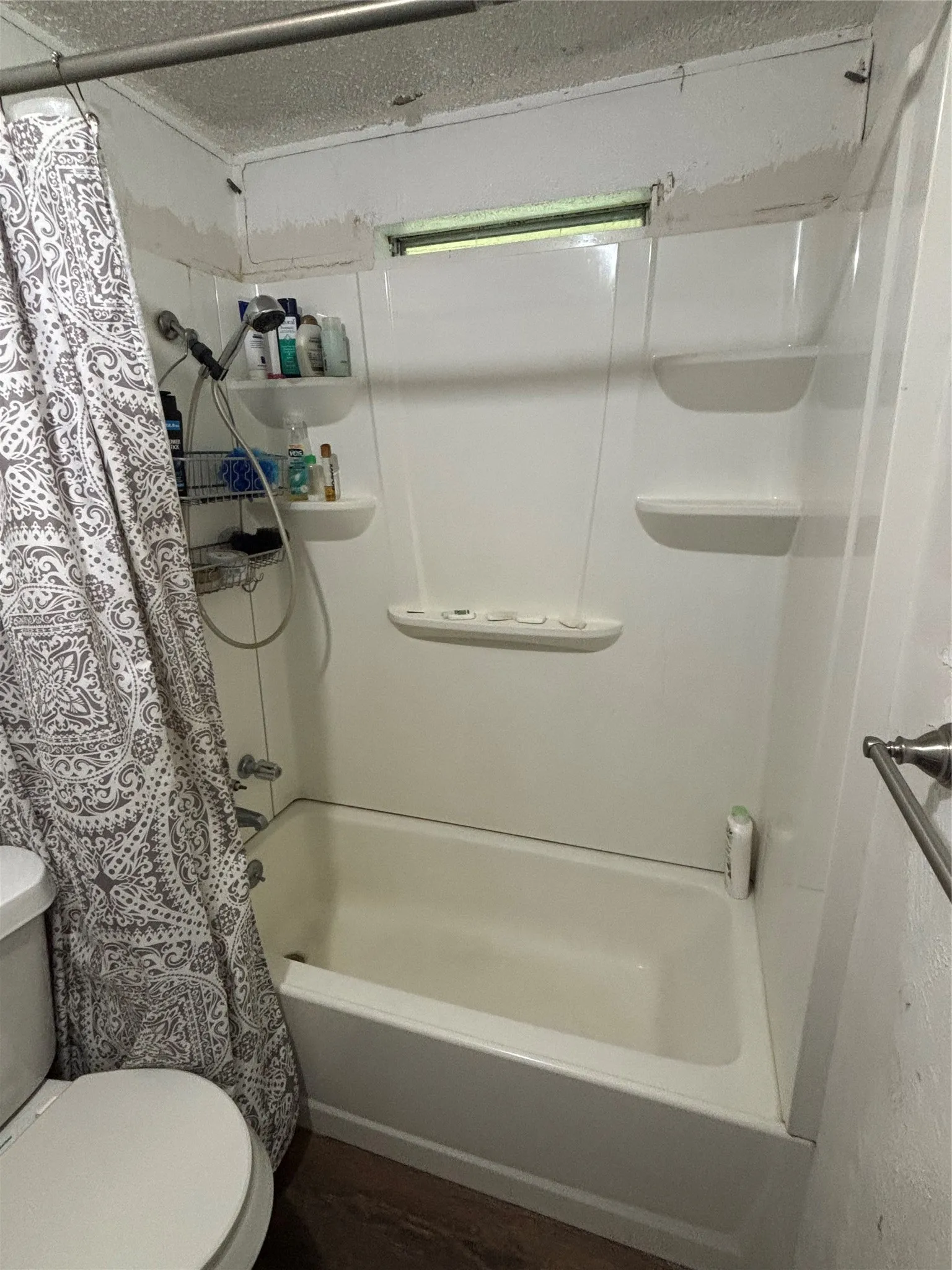 One bathroom