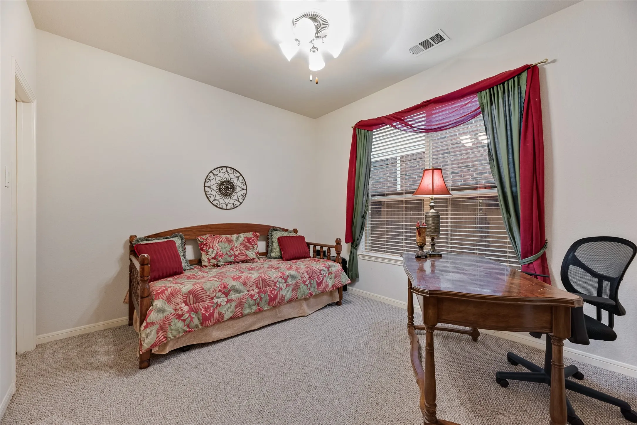 Bedroom two is downstairs and would opt as a perfect enclosed study if you don’t need five bedrooms.