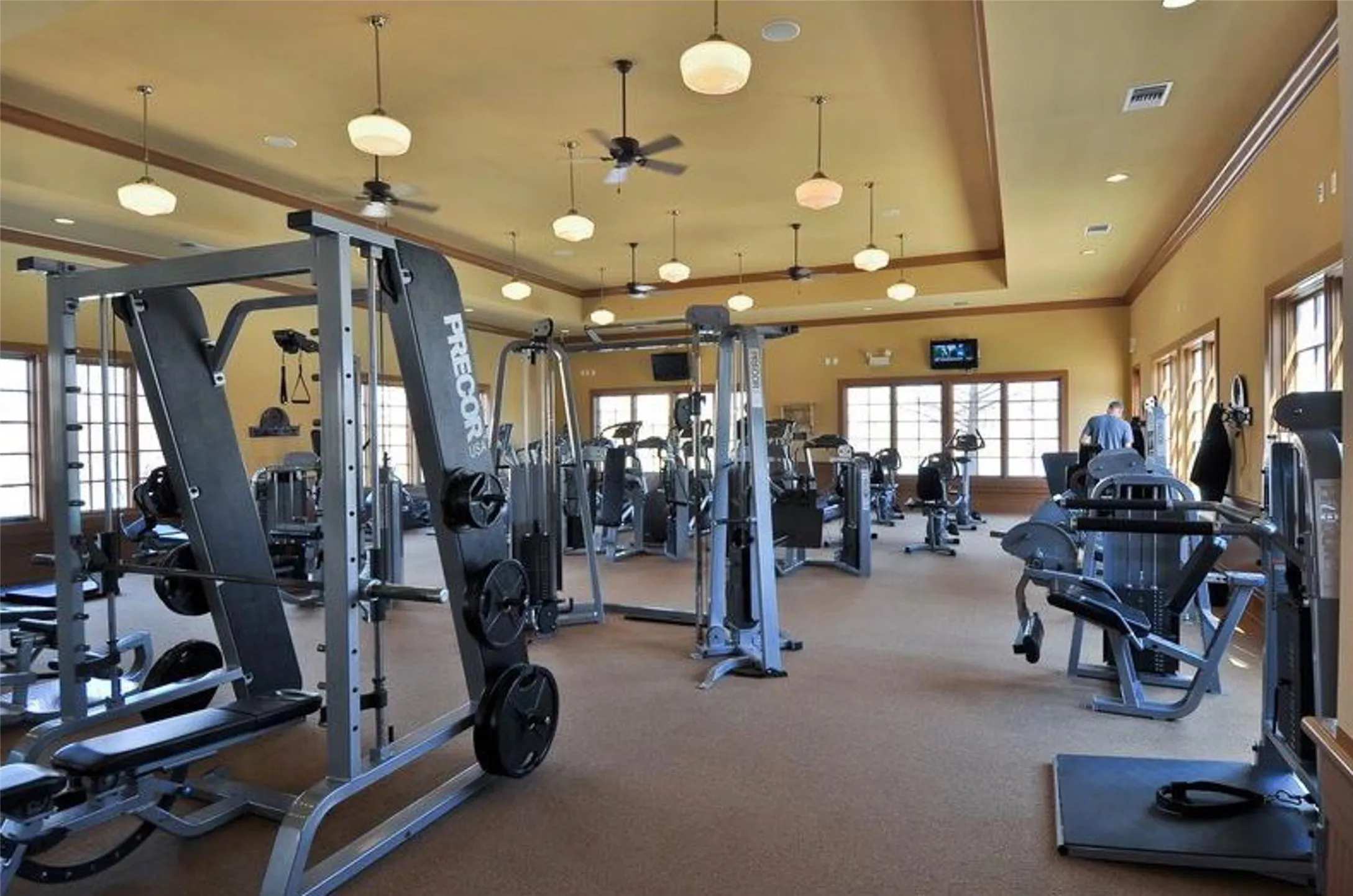 Lantana hosts two fitness centers for the residents.