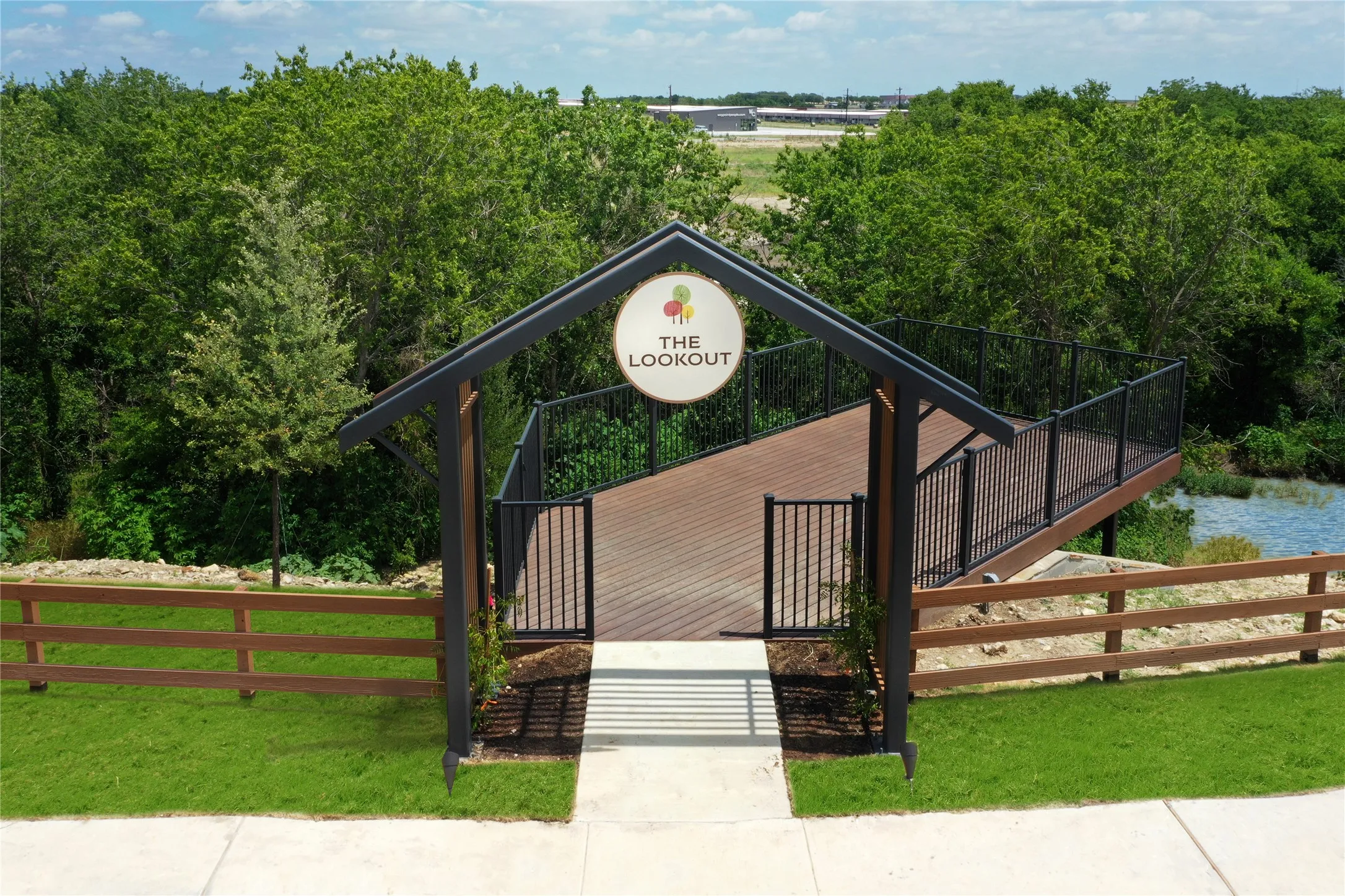 Look-out spot in the community
