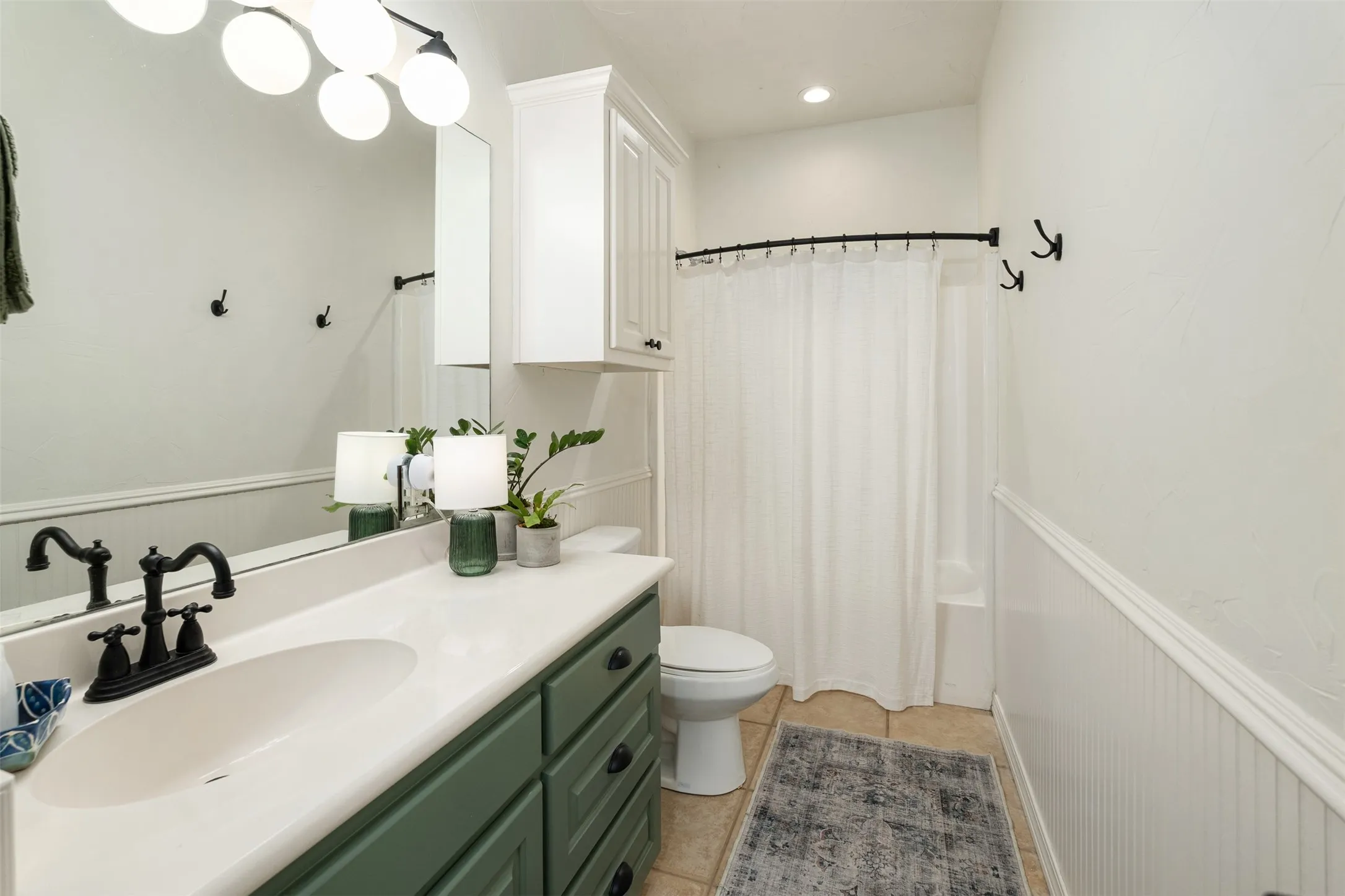 Hall bathroom