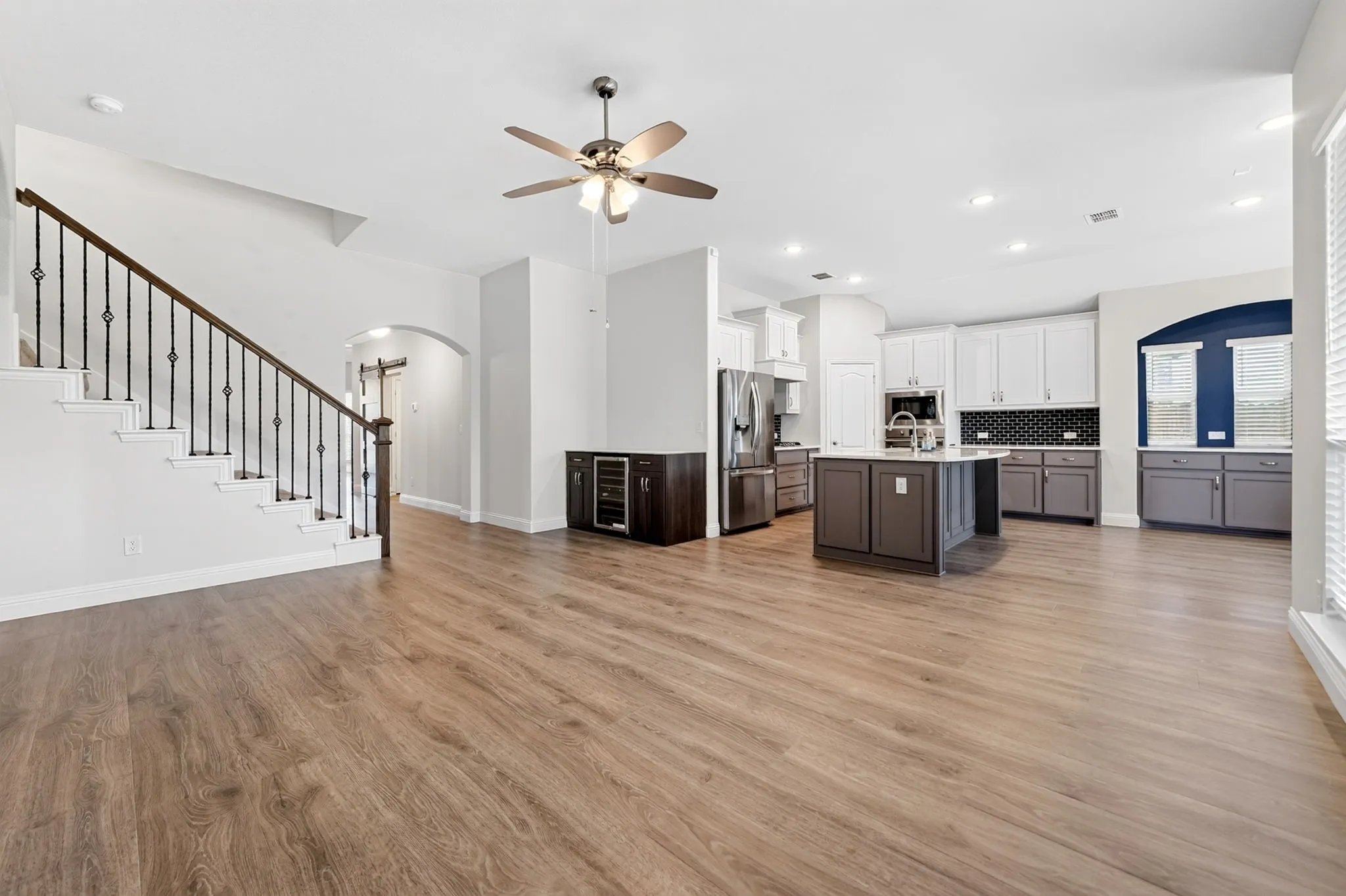 Built in Buffet in Breakfast Room.  Built in Wine/Drink Cooler.