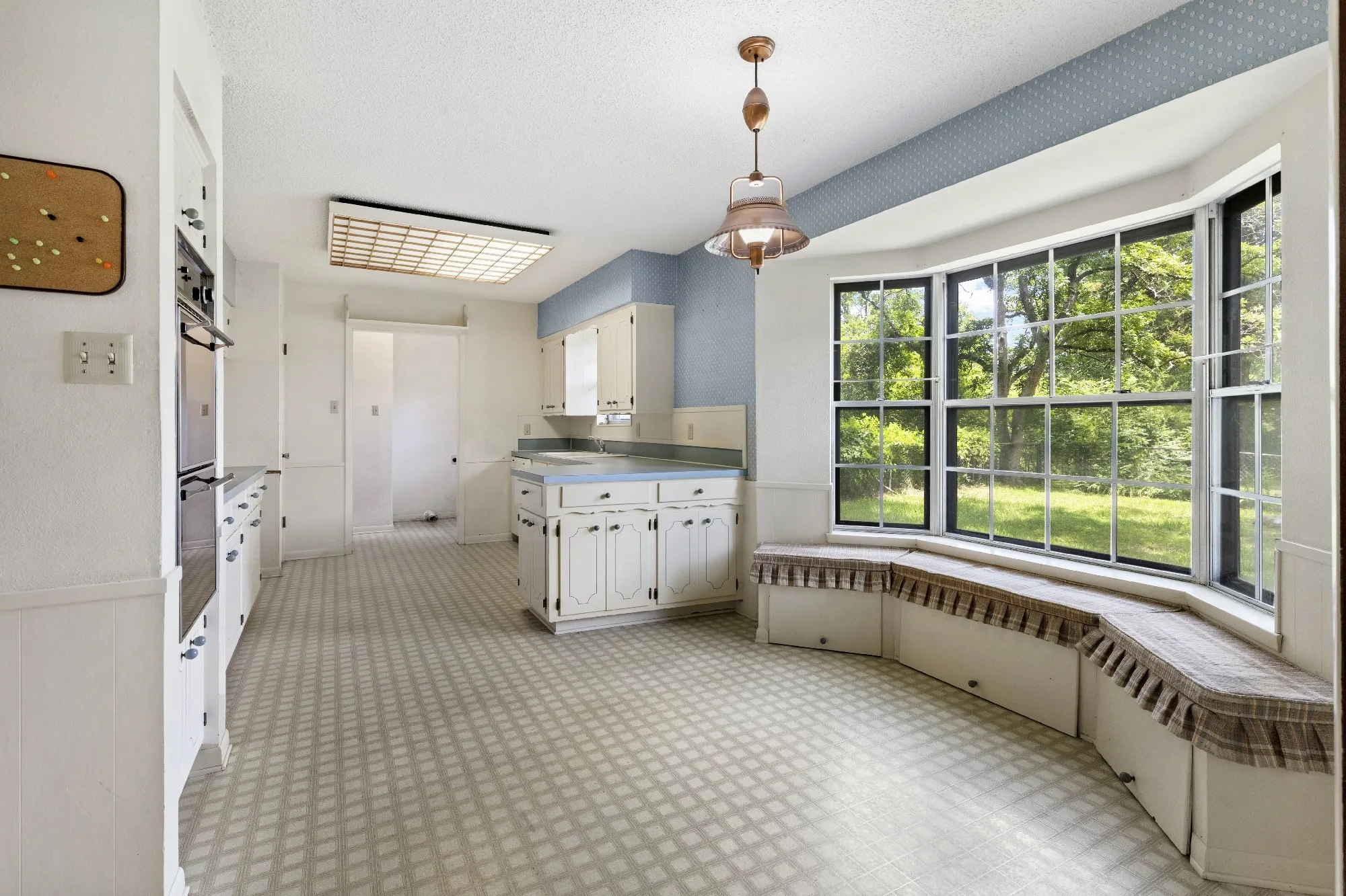 In kitchen dining