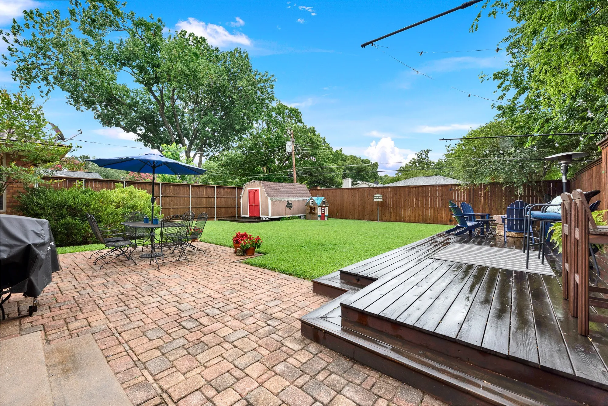 Patio and Deck