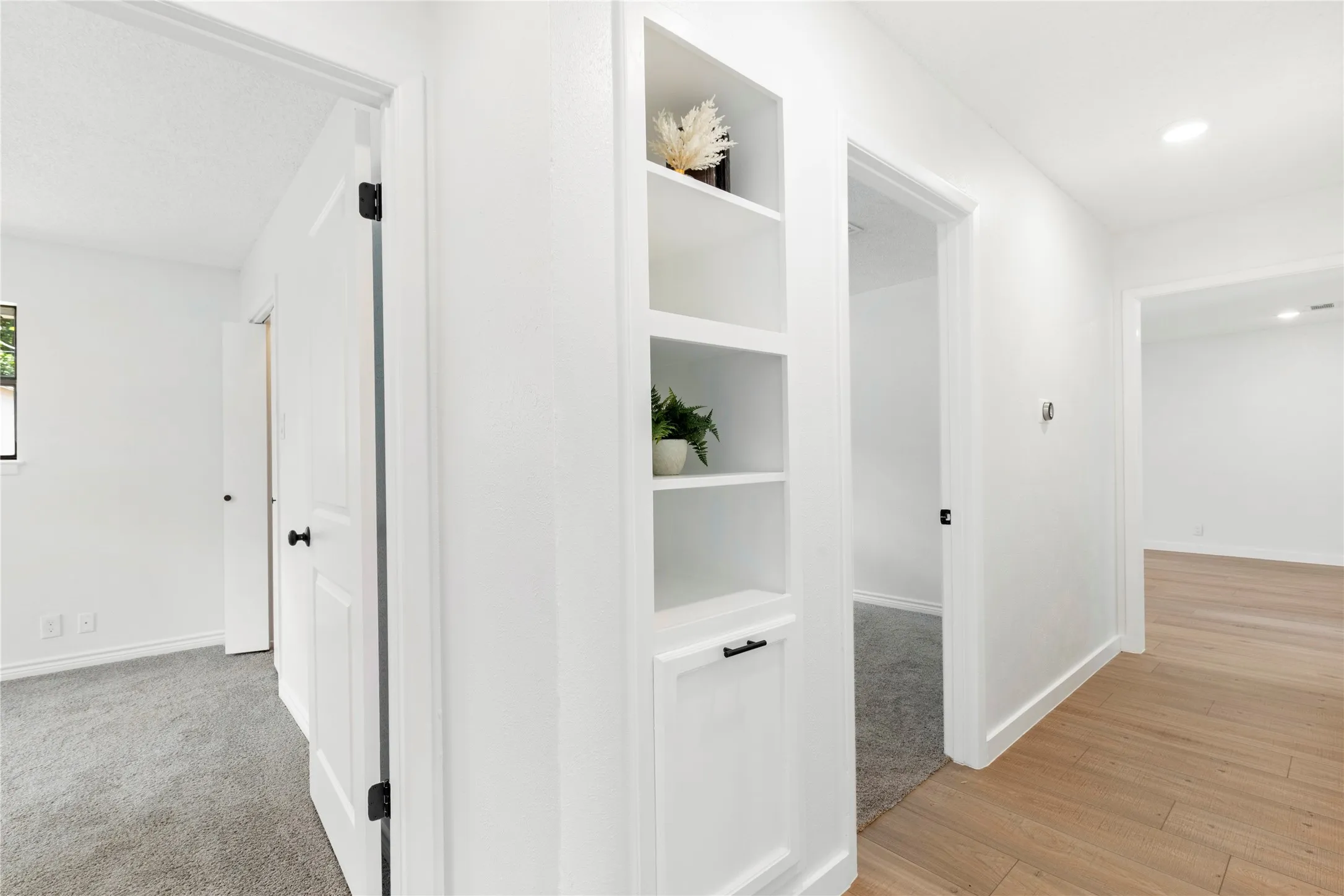 Bedroom and Hallway