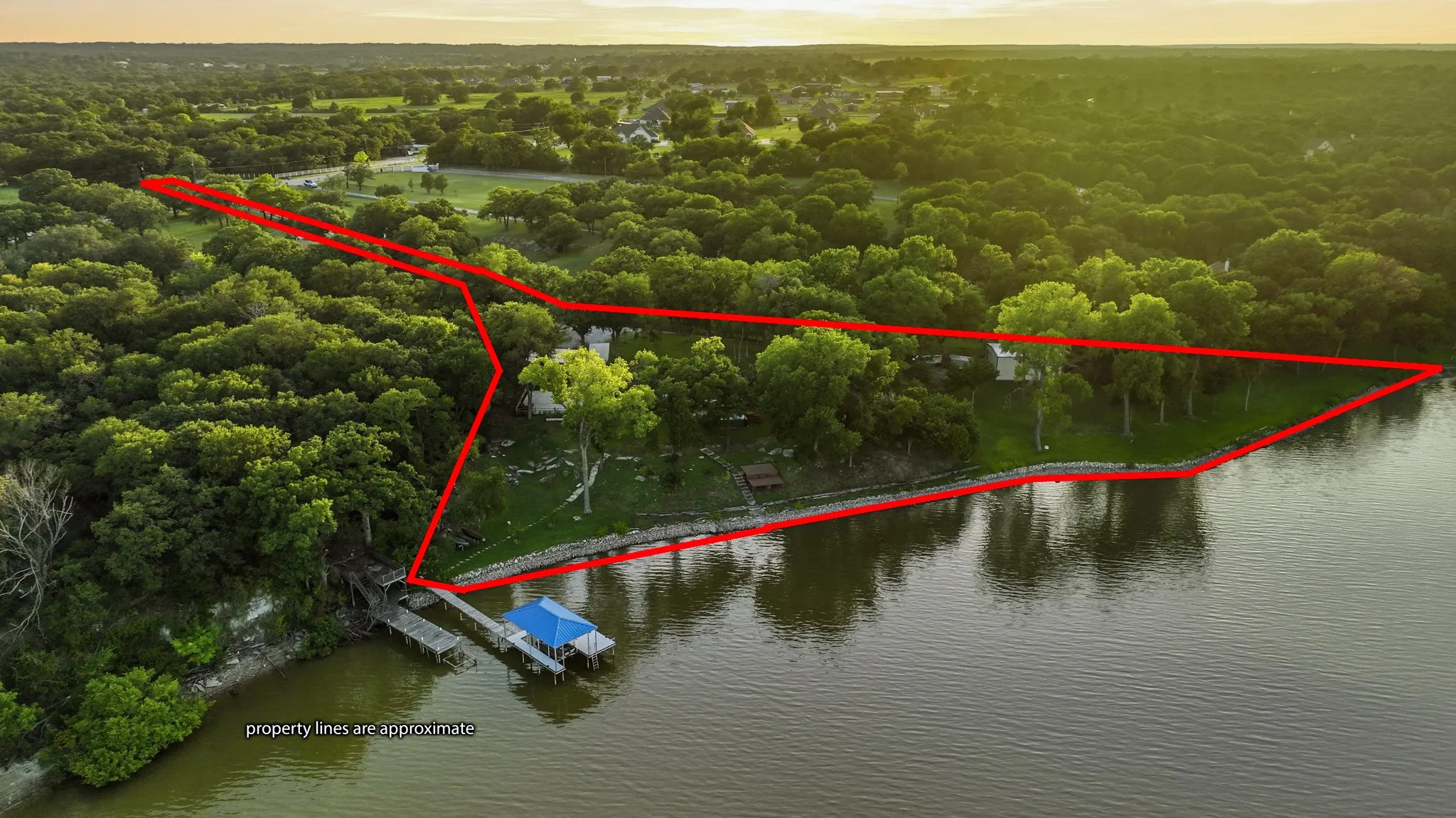 700' of shoreline one of the biggest privately owned on Eagle Mountain Lake
