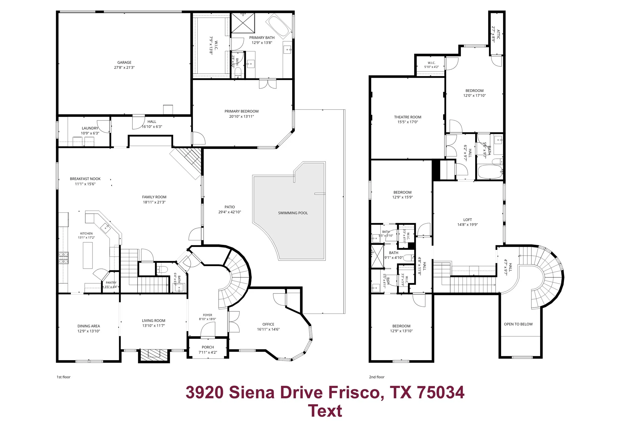 Single Family Residence For Sale in Denton County , 3920 Siena Drive, Frisco, Texas 75033, 4 Bedroom, 4 Bathroom, 3 Garage spaces, 4,164 Sqft, built in 2006, mls#21338841, Real Estate Agent in Frisco, Homes For Sale in Denton county, Homes For Sale in Frisco, Realtor in Frisco Texas, Real Estate Brokerage Independent Realty Texas, Luminita Cordes Realtor