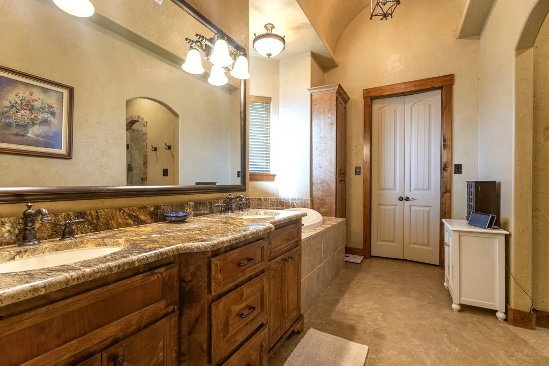 Separate Tile Shower and Tub