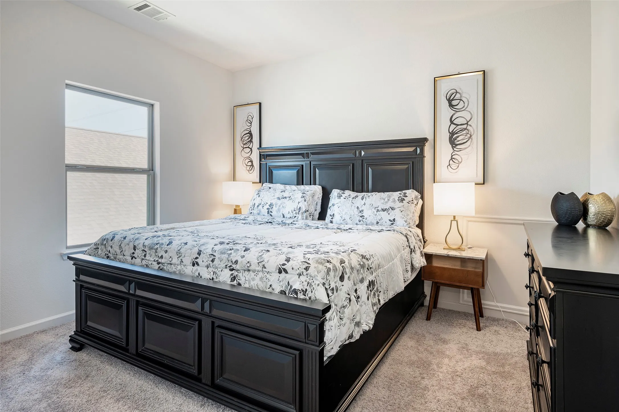 1 of 3 bedrooms upstairs