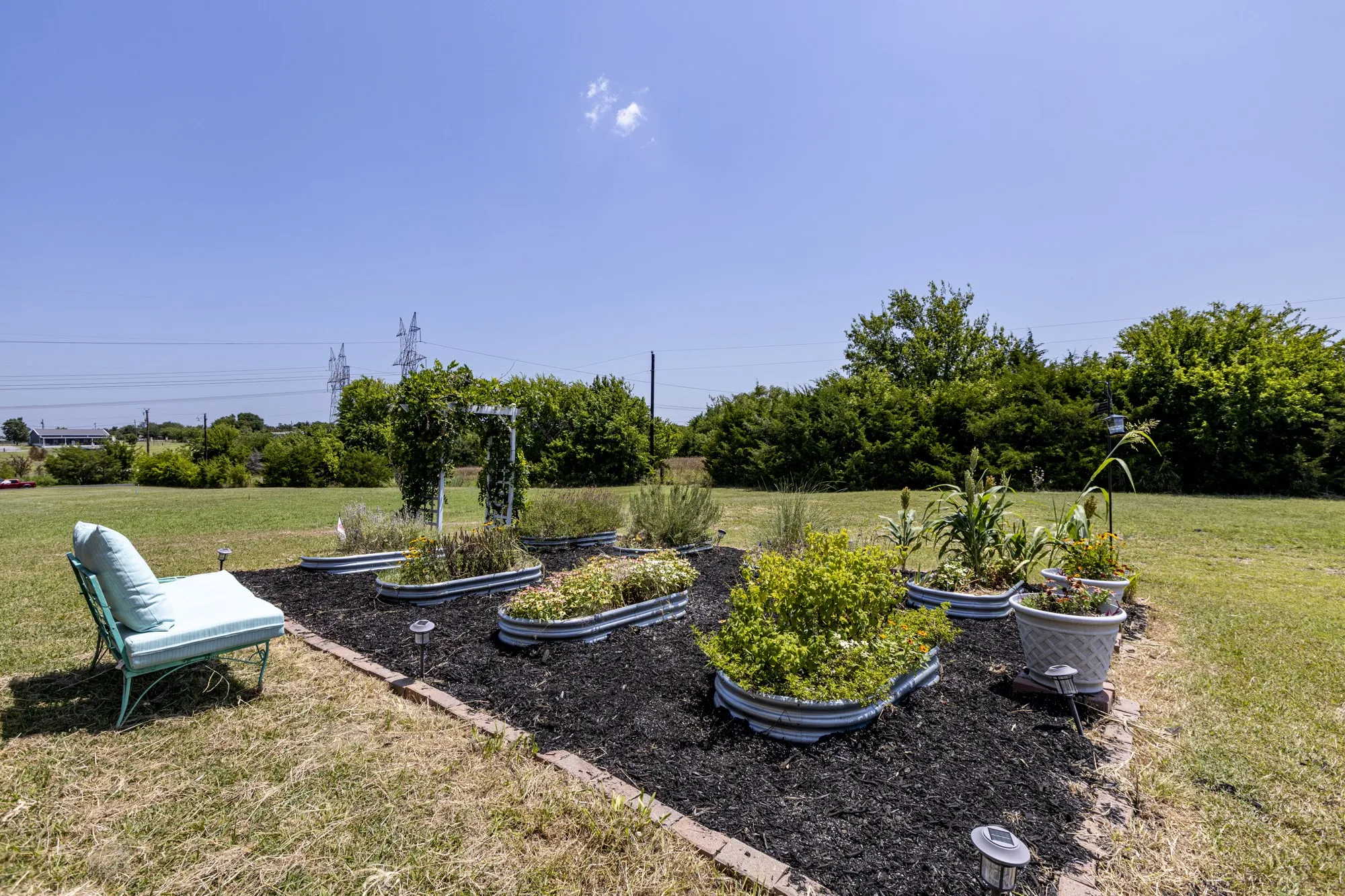 Prepared garden bed~