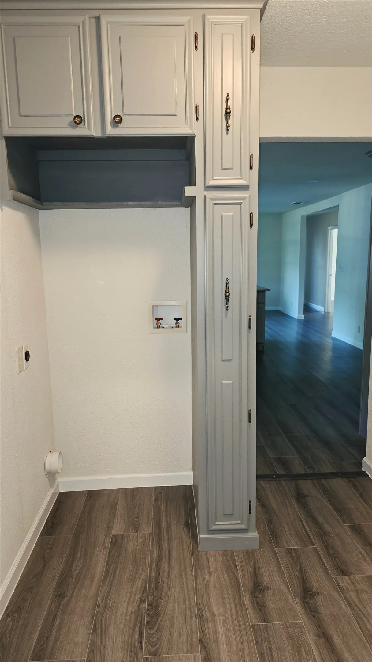 Laundry by back door