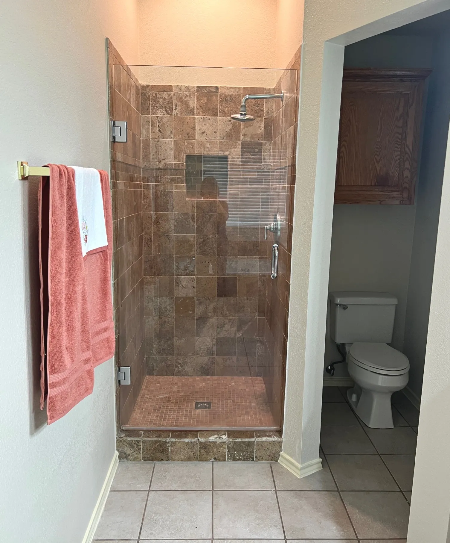 Remodeled shower