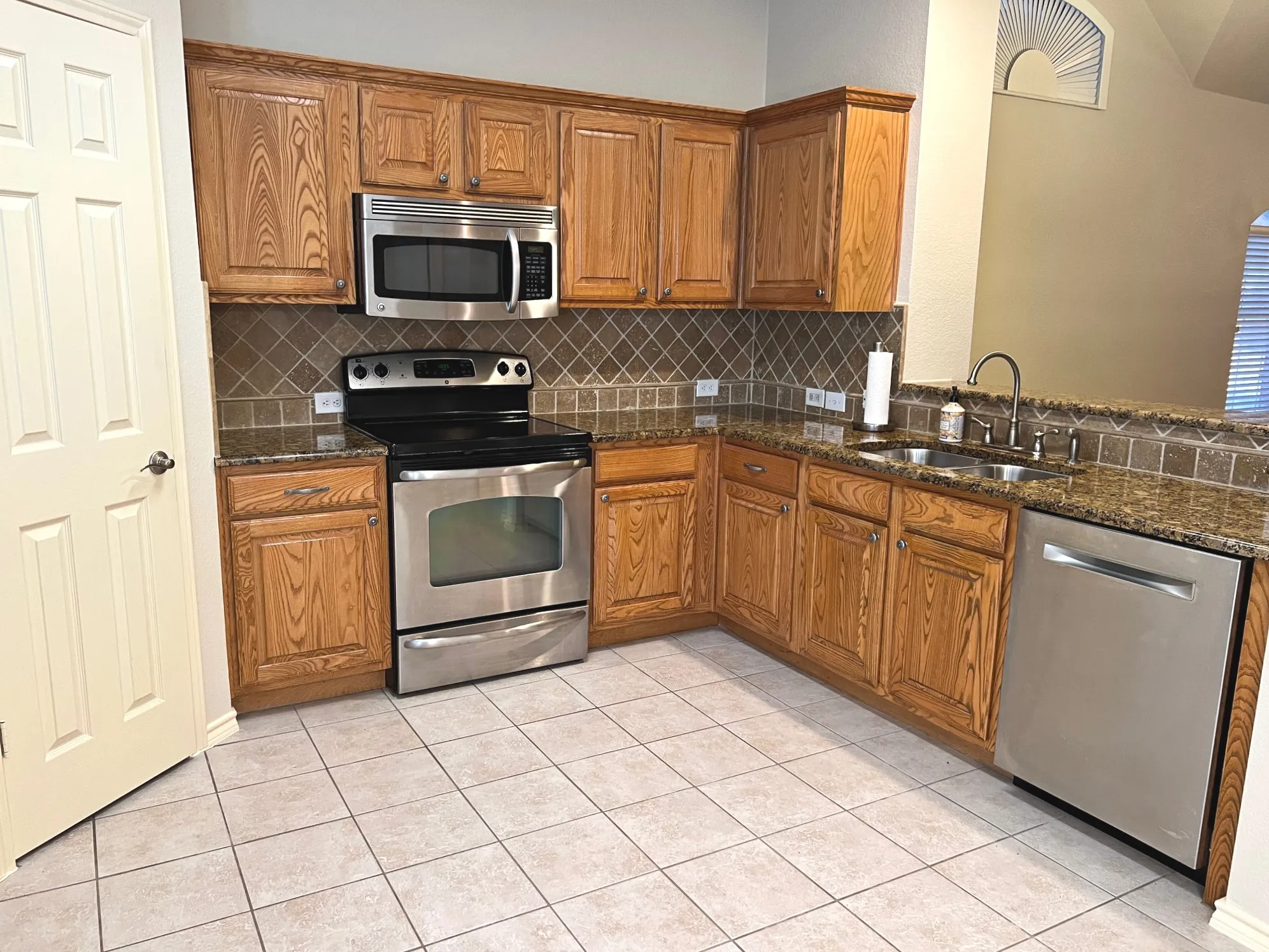 Breakfast bar opens to the dining room.