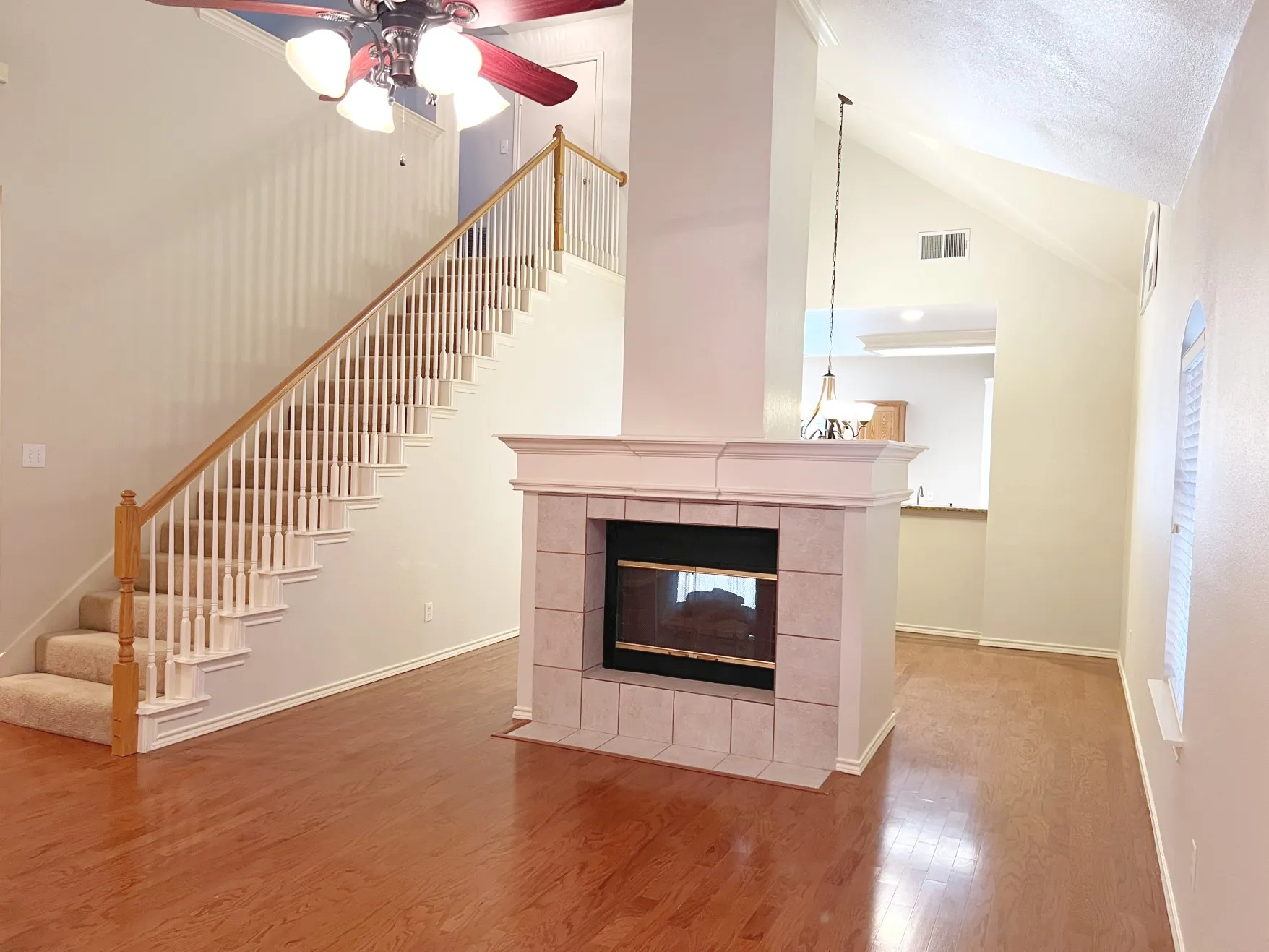 Staircase to flex room