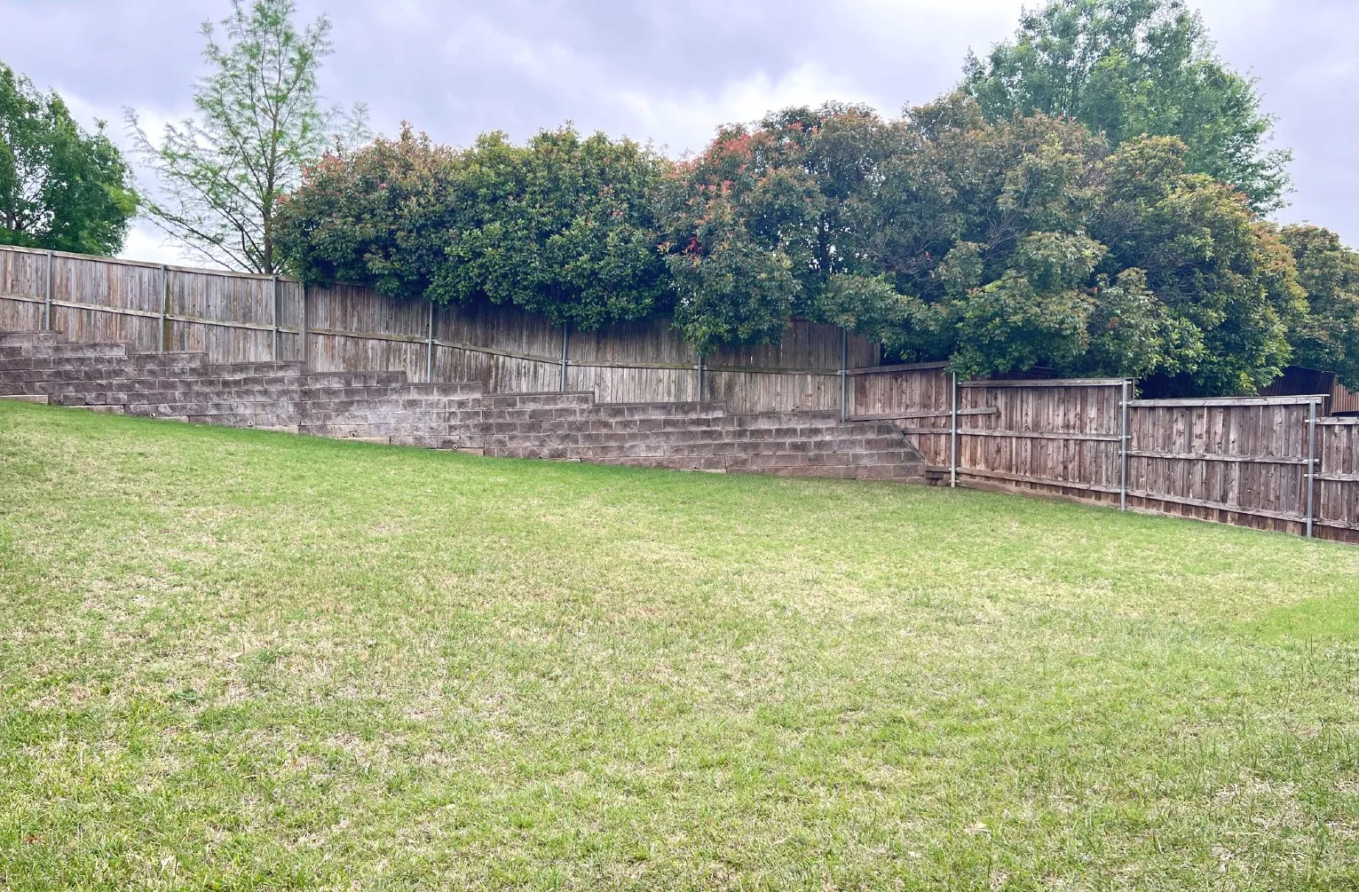 Plenty of room to add a pool