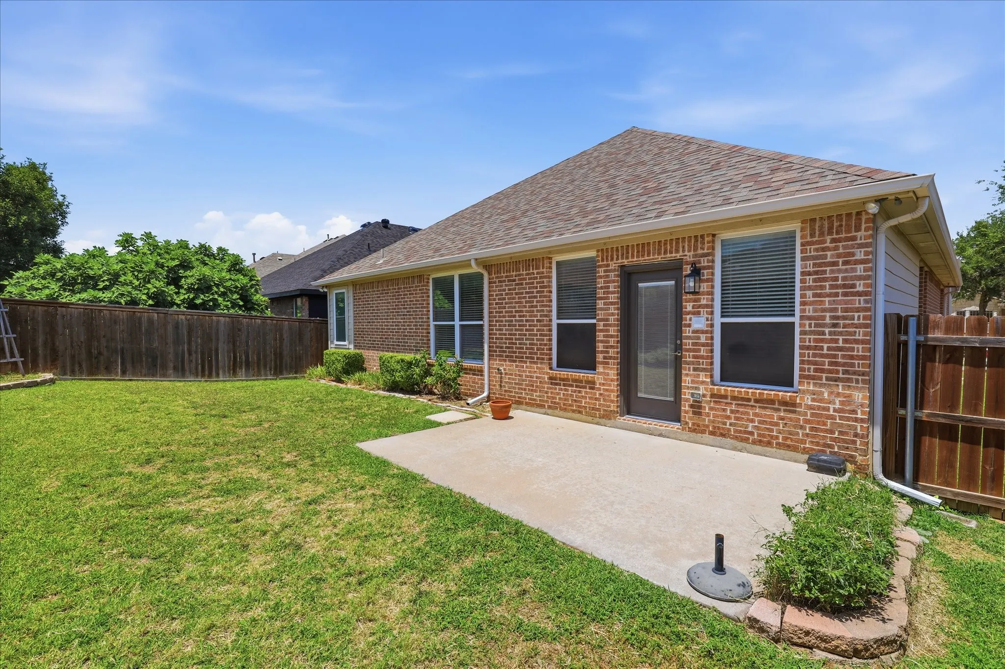 Open Space, Fenced Backyard. Create your backyard getaway!!