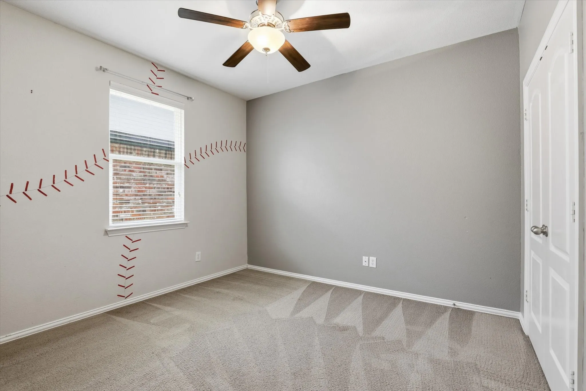 Secondary Bedrooms are separated by Game Room.