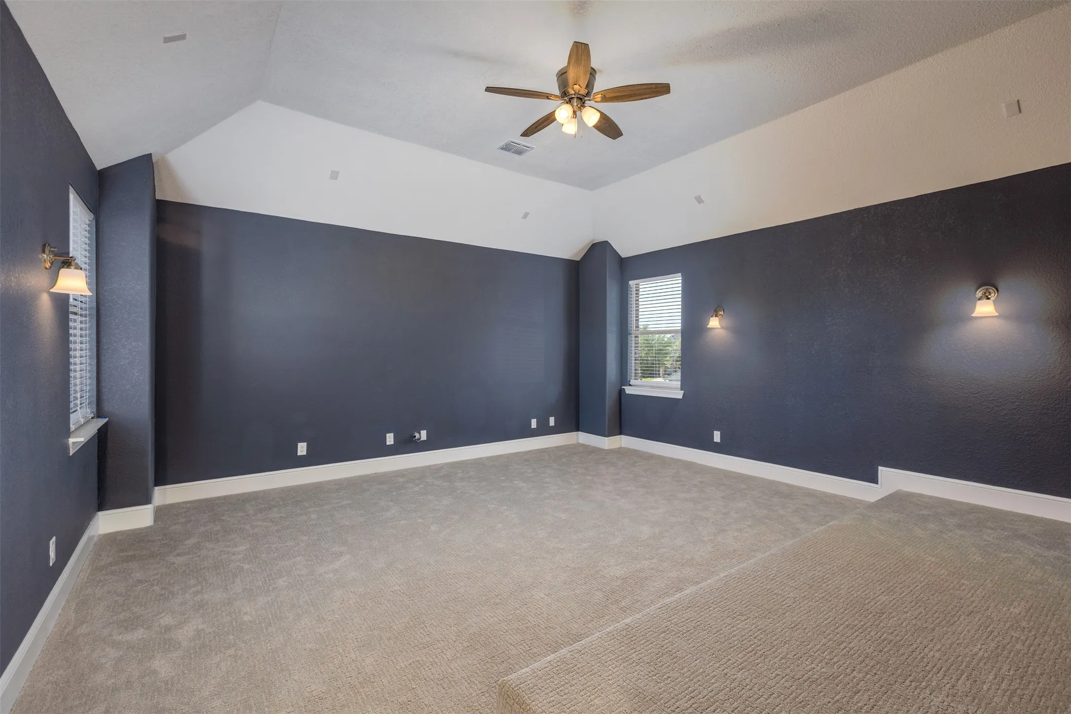 Game room on the second floor