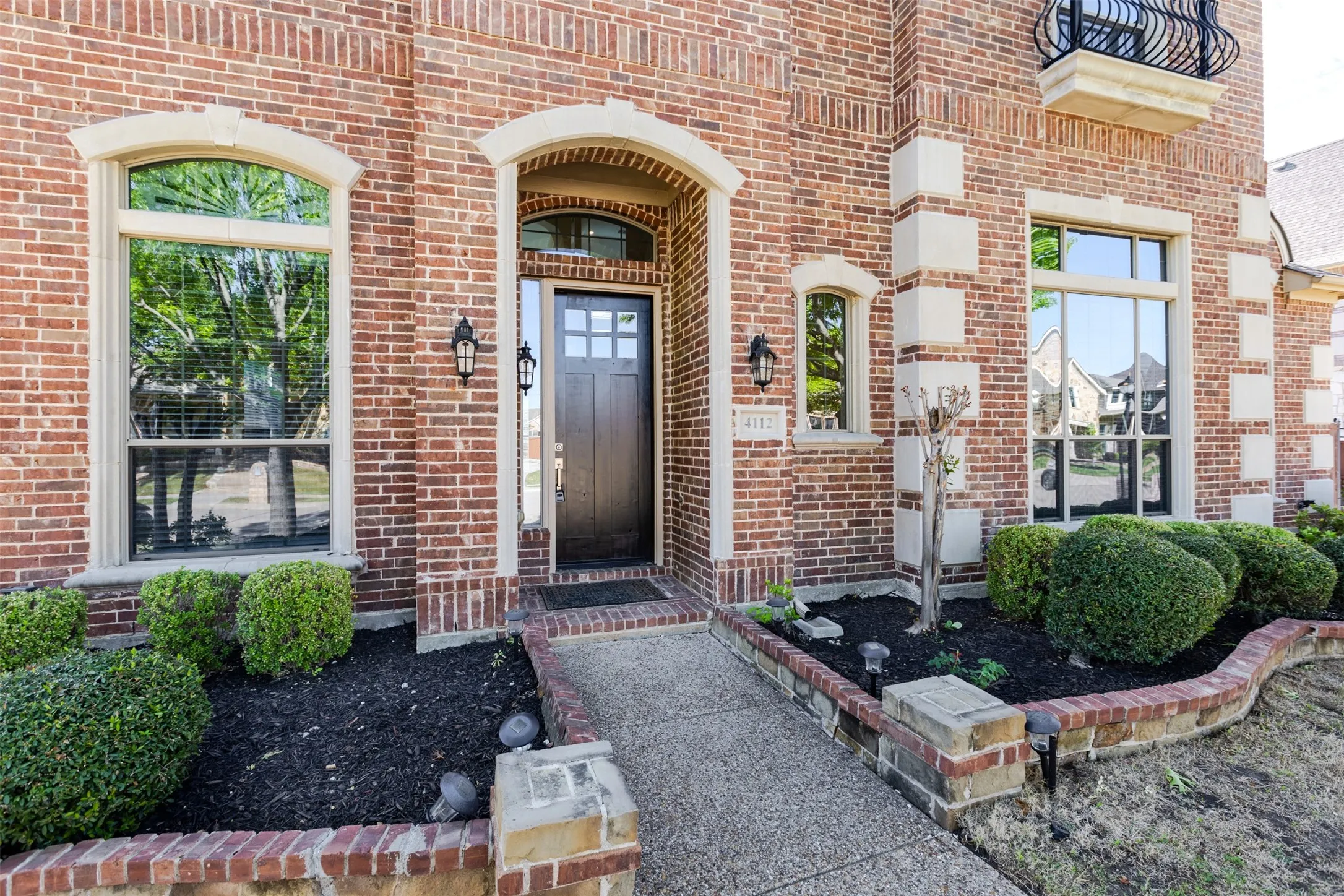 Doorway to property