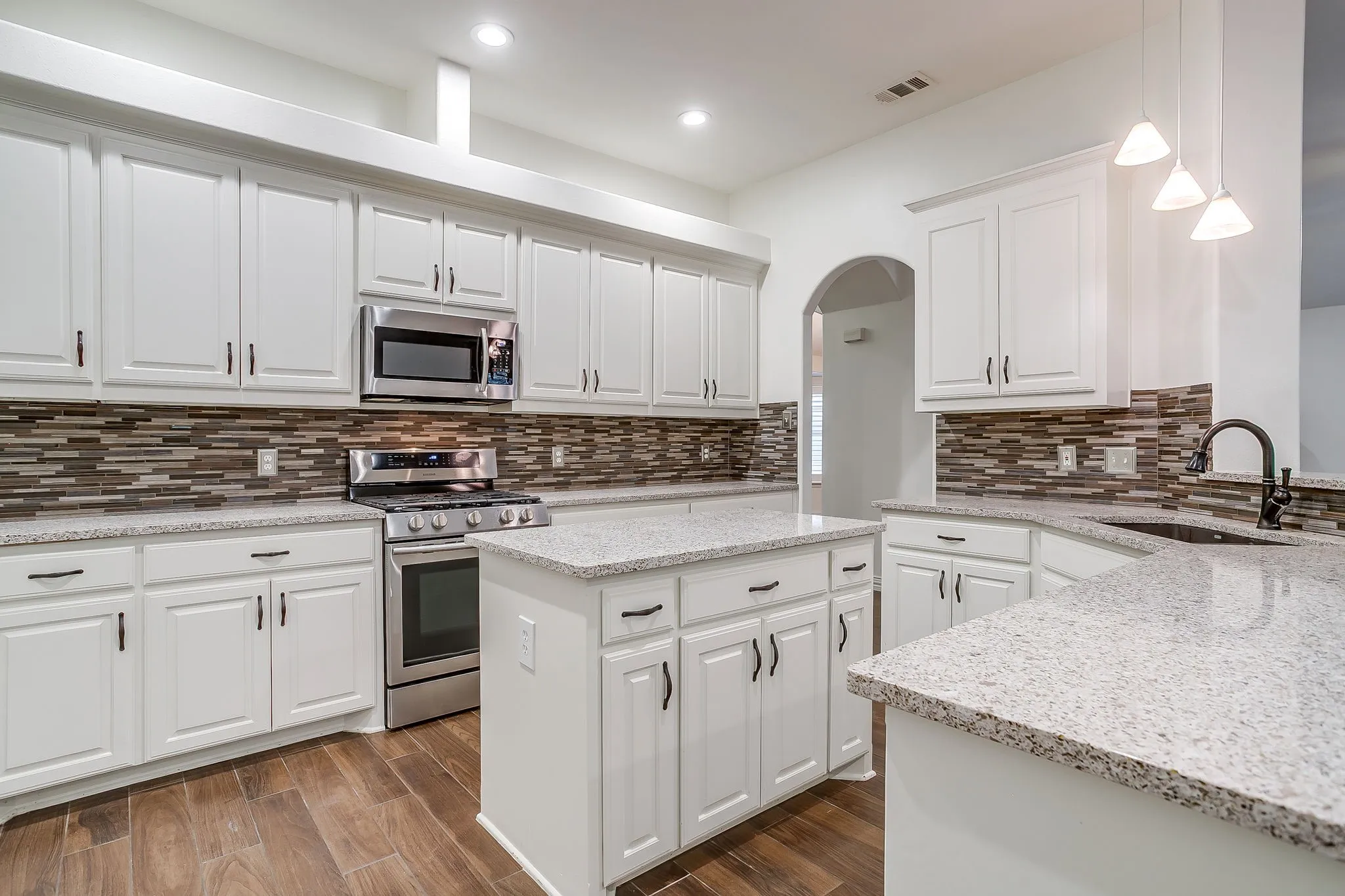 Updated Silestone countertops