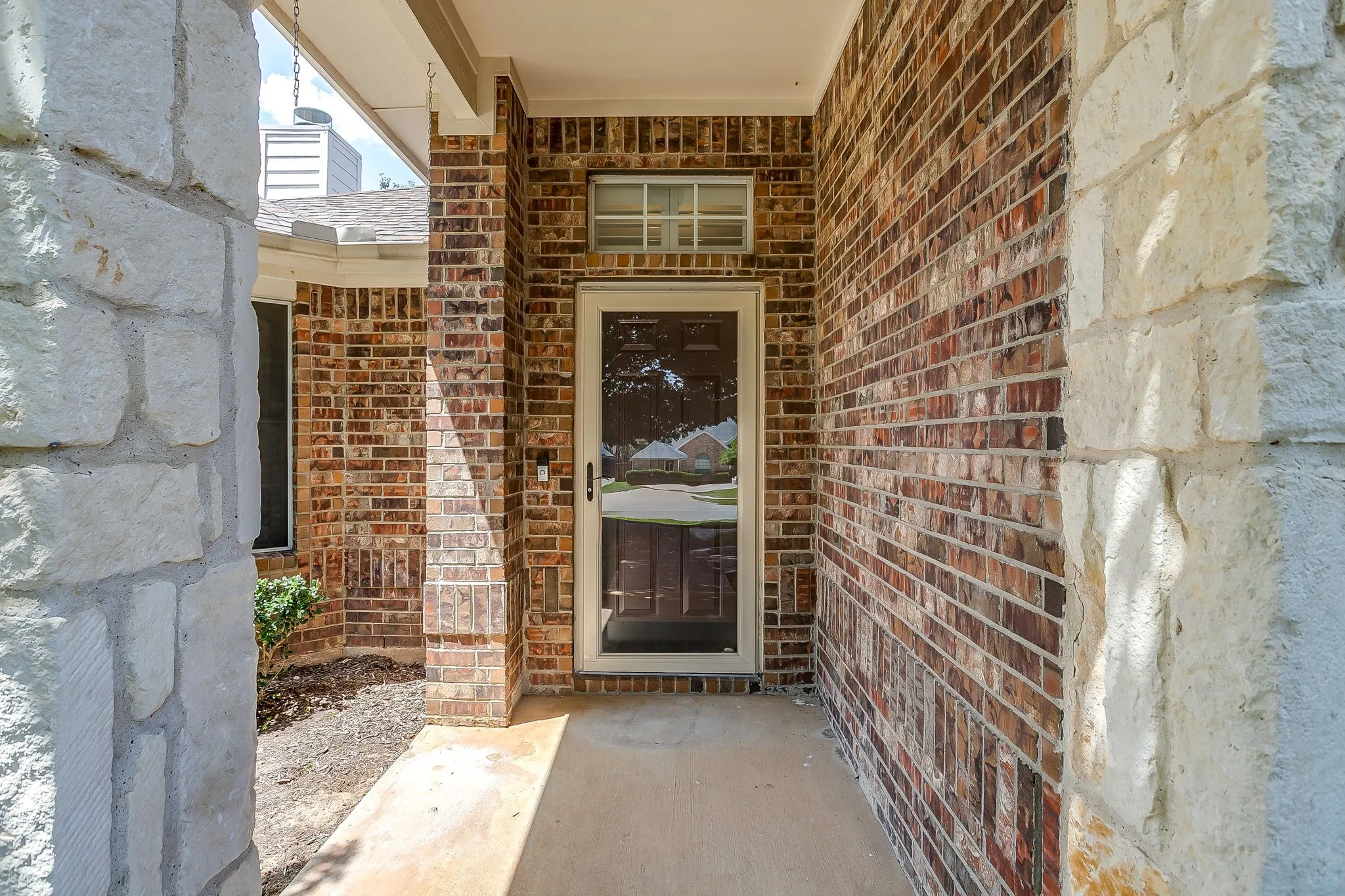 Covered front porch