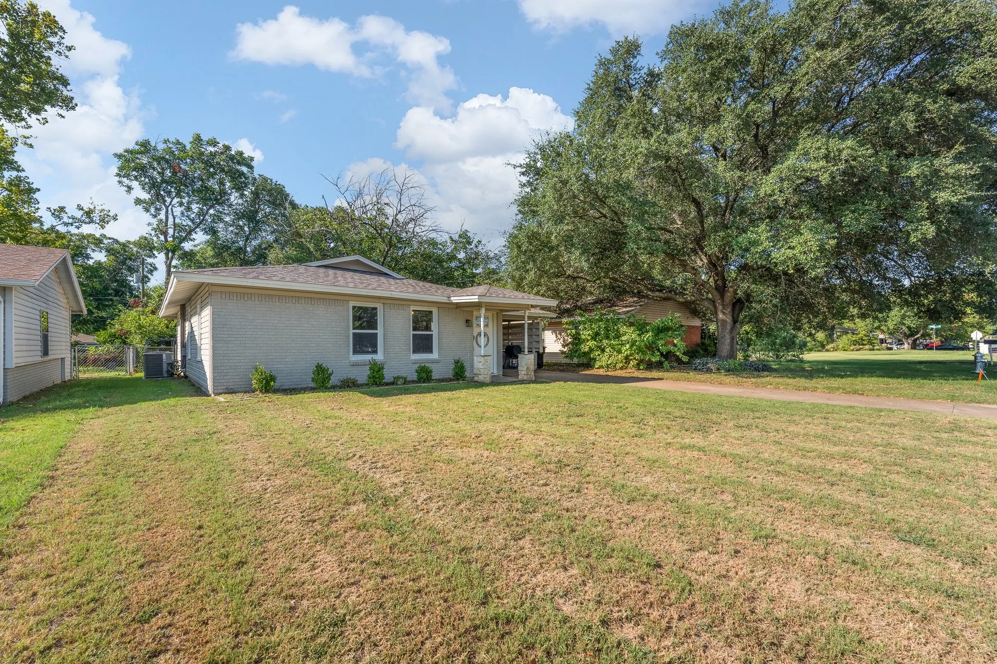 large yard