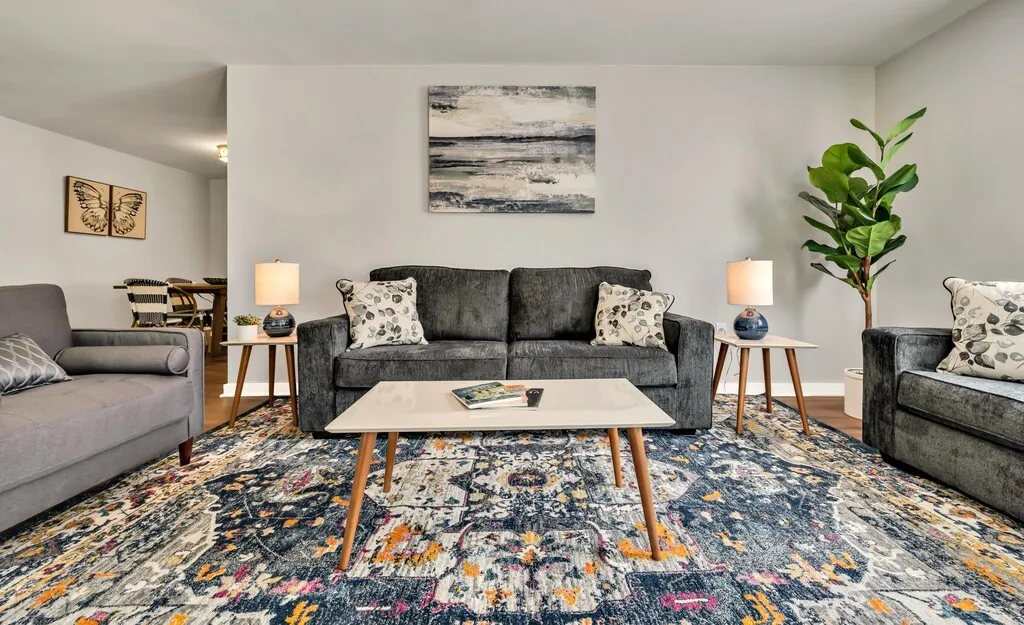 Spacious living area