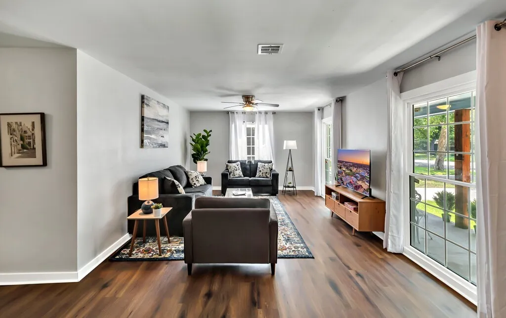 Spacious living area