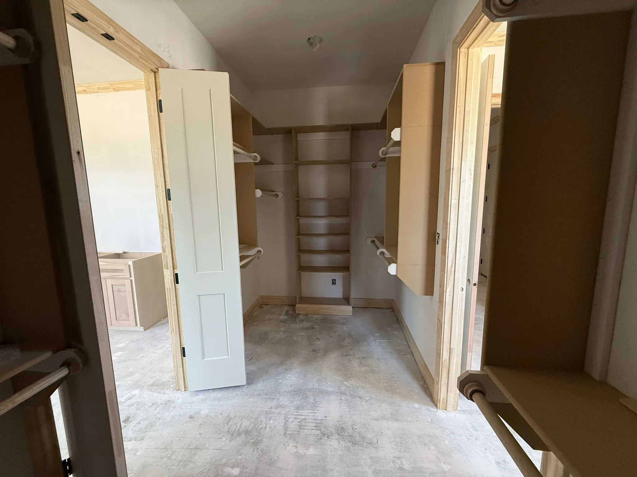 Master closet
