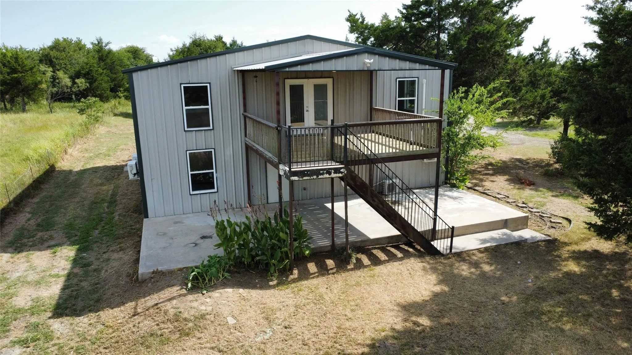 North Elevation of barndominium
