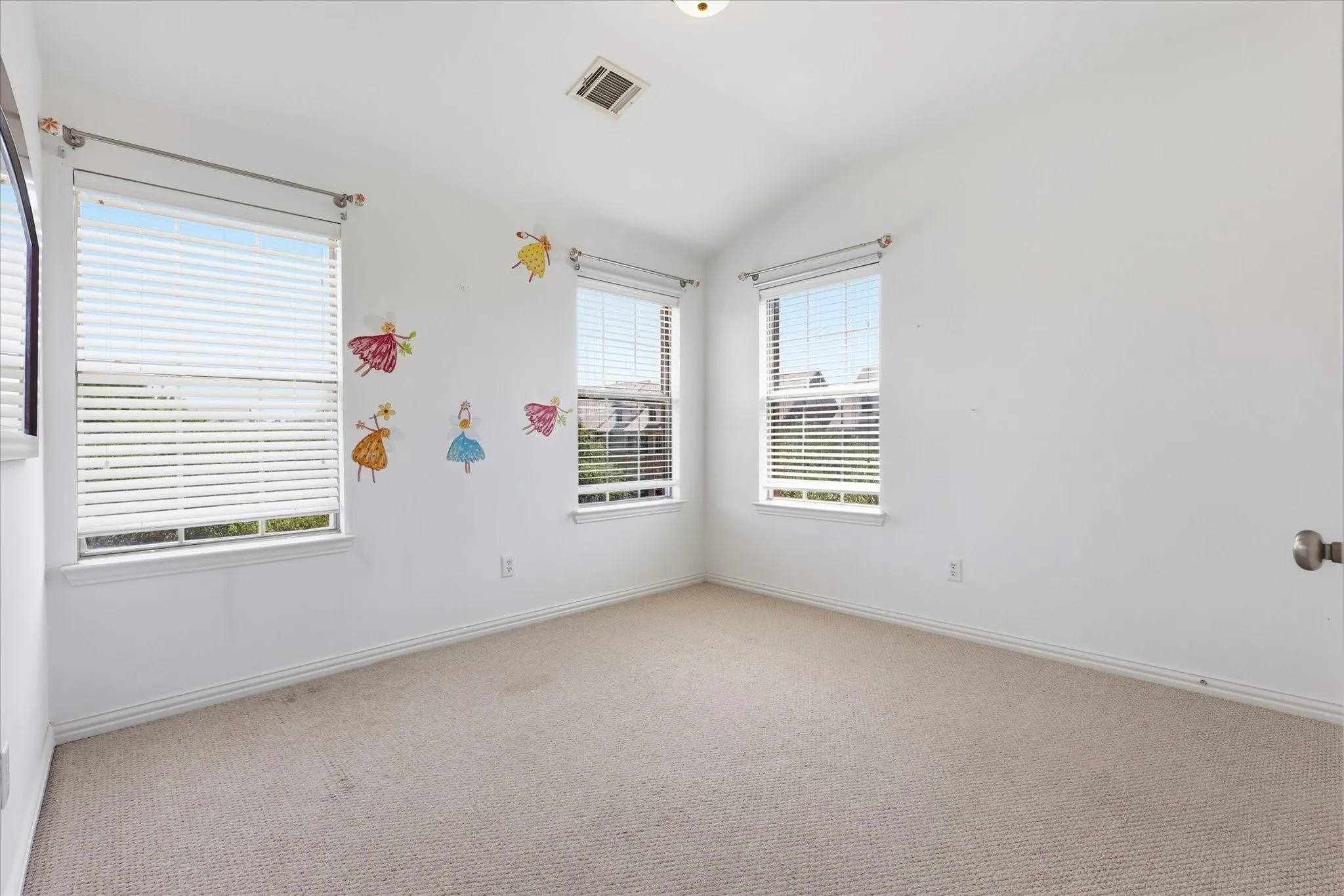 Third Bedroom with walk in Closet