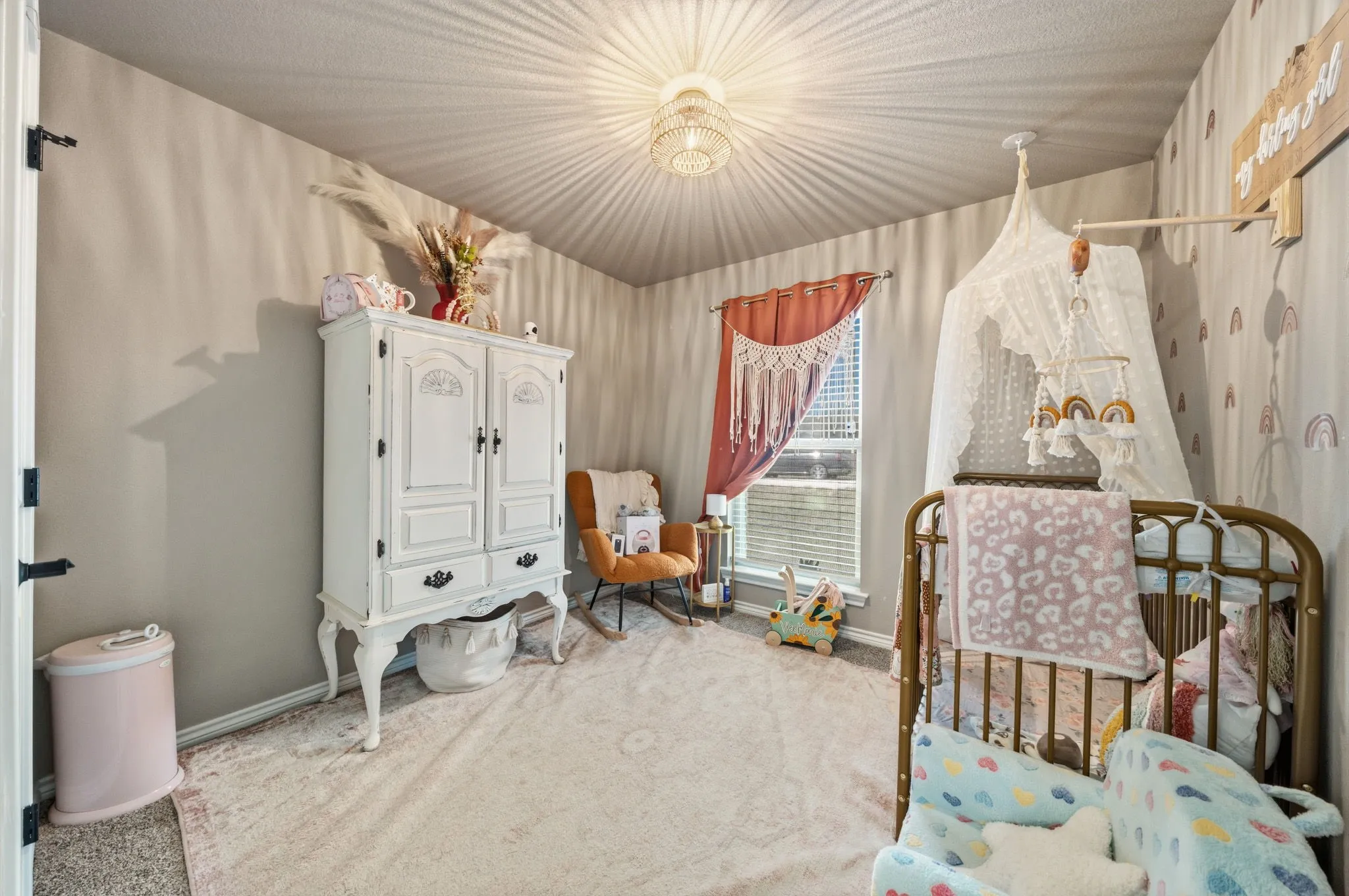 Bedroom 3 with carpet