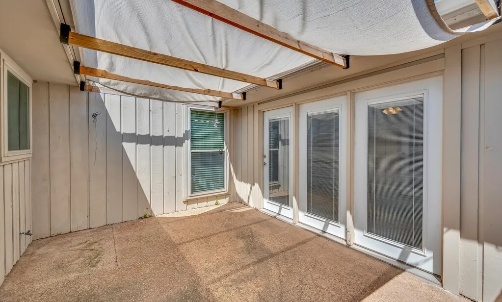 Patio terrace