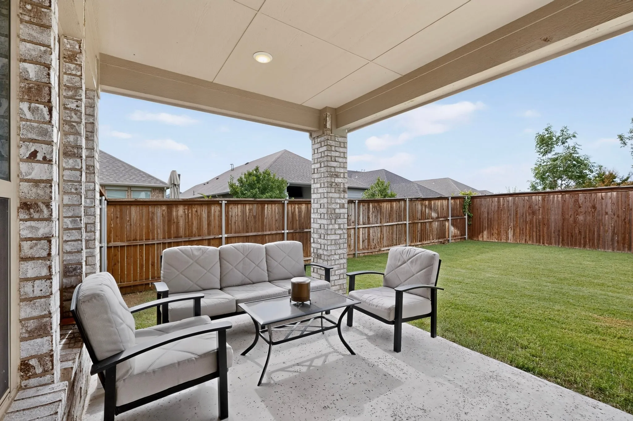 Covered Outdoor Living Area