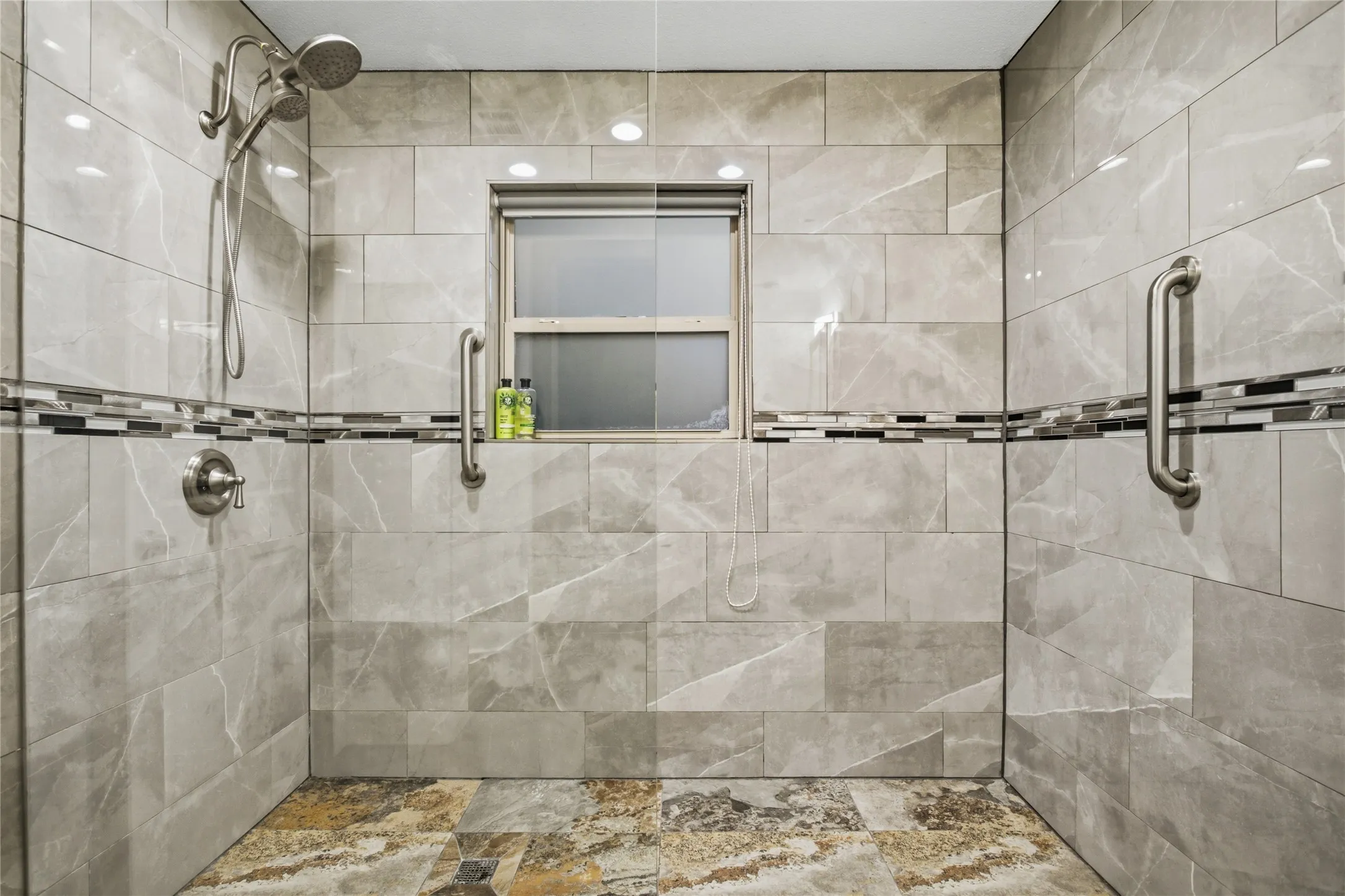 Primary shower!