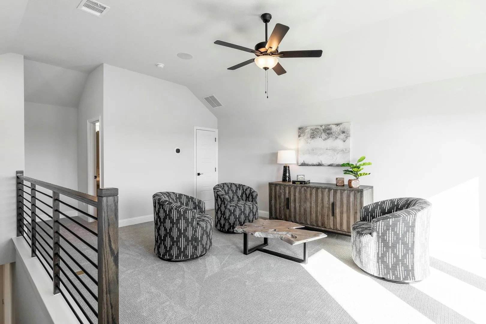 Gameroom of Kentsdale Farms home in DeSoto, TX by Kindred Homes