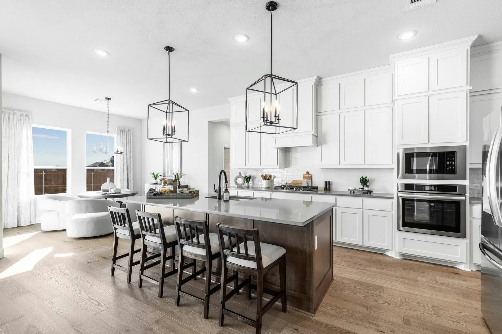 Kitchen of Kentsdale Farms home in DeSoto, TX by Kindred Homes