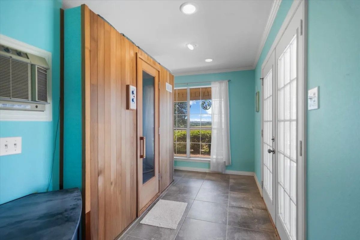 pool house sauna