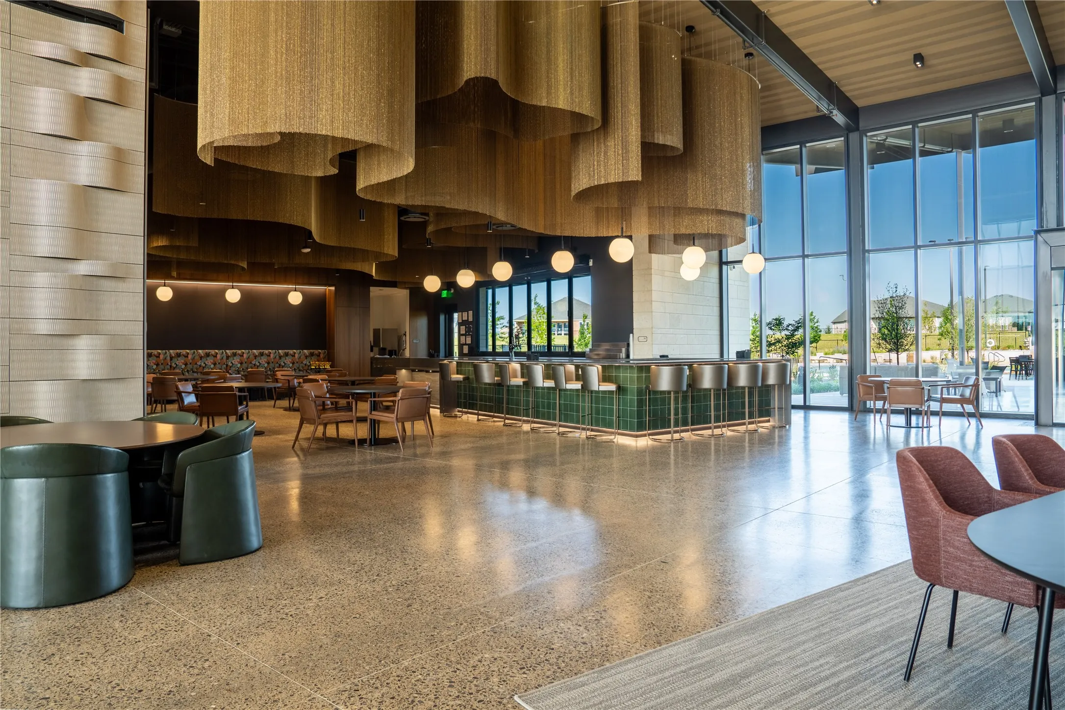 Resident restaurant and bar