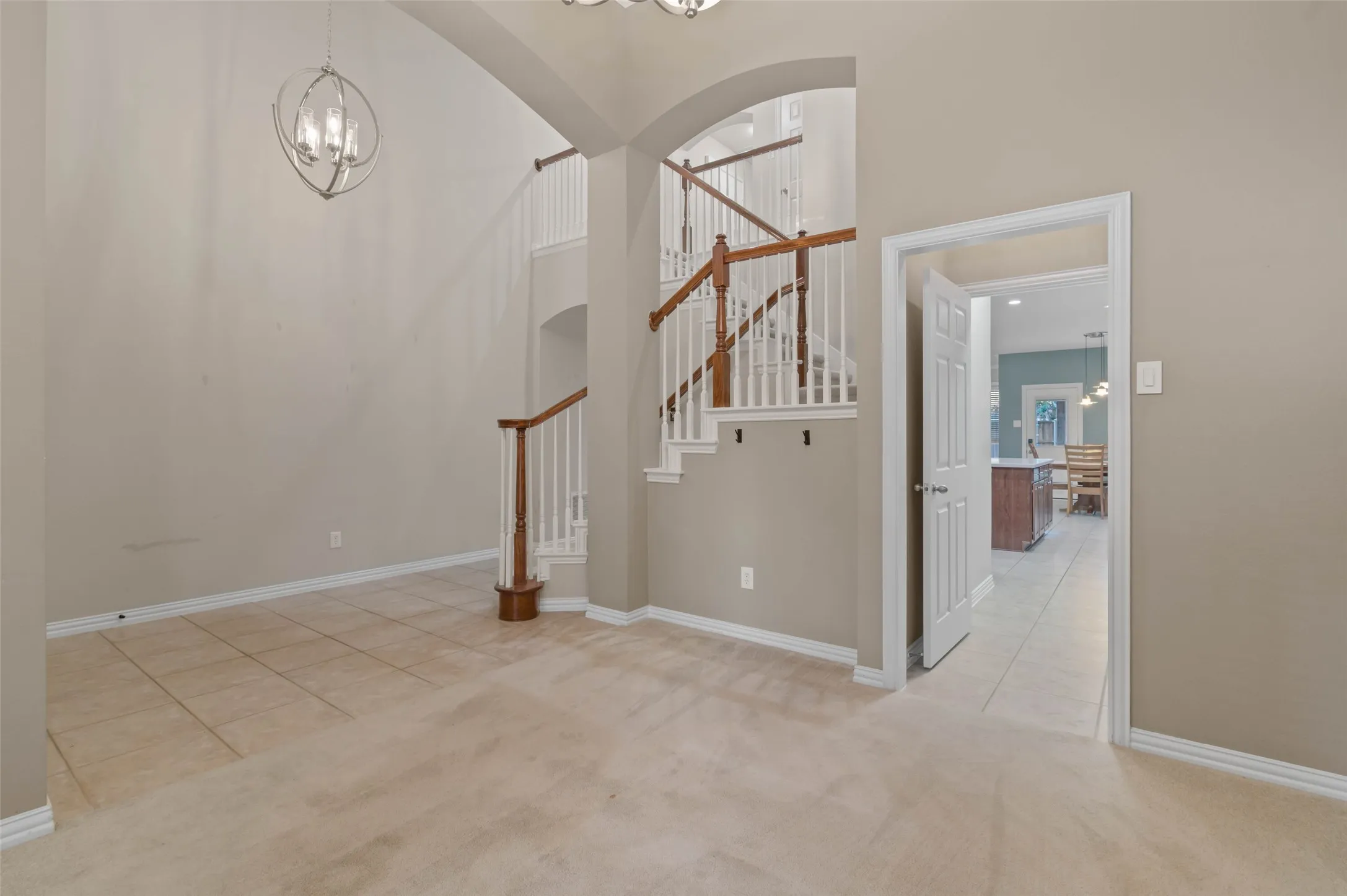 Formal dining or flex space. Butler's pantry between this room and kitchen.