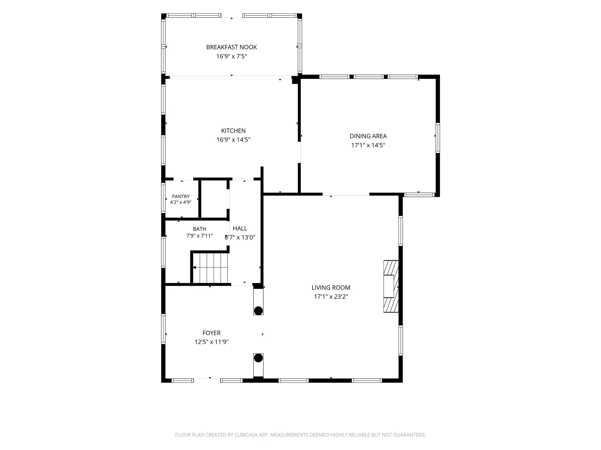 Floor plan first floor